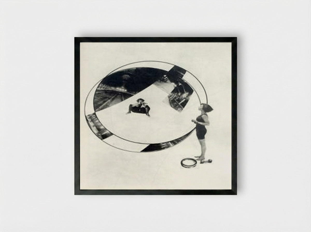 Untitled 9 (László Moholy-Nagy) - László Moholy-Nagy - Framed Print Black
