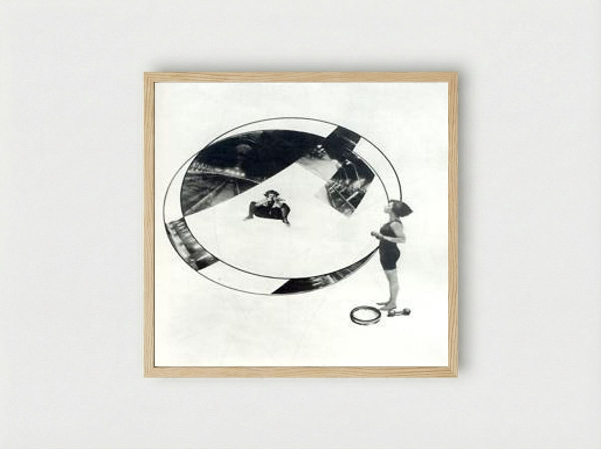 Untitled 9 (László Moholy-Nagy) - László Moholy-Nagy - Framed Print Wood