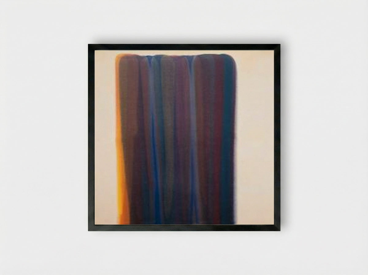 Gamma - Morris Louis - Framed Print Black