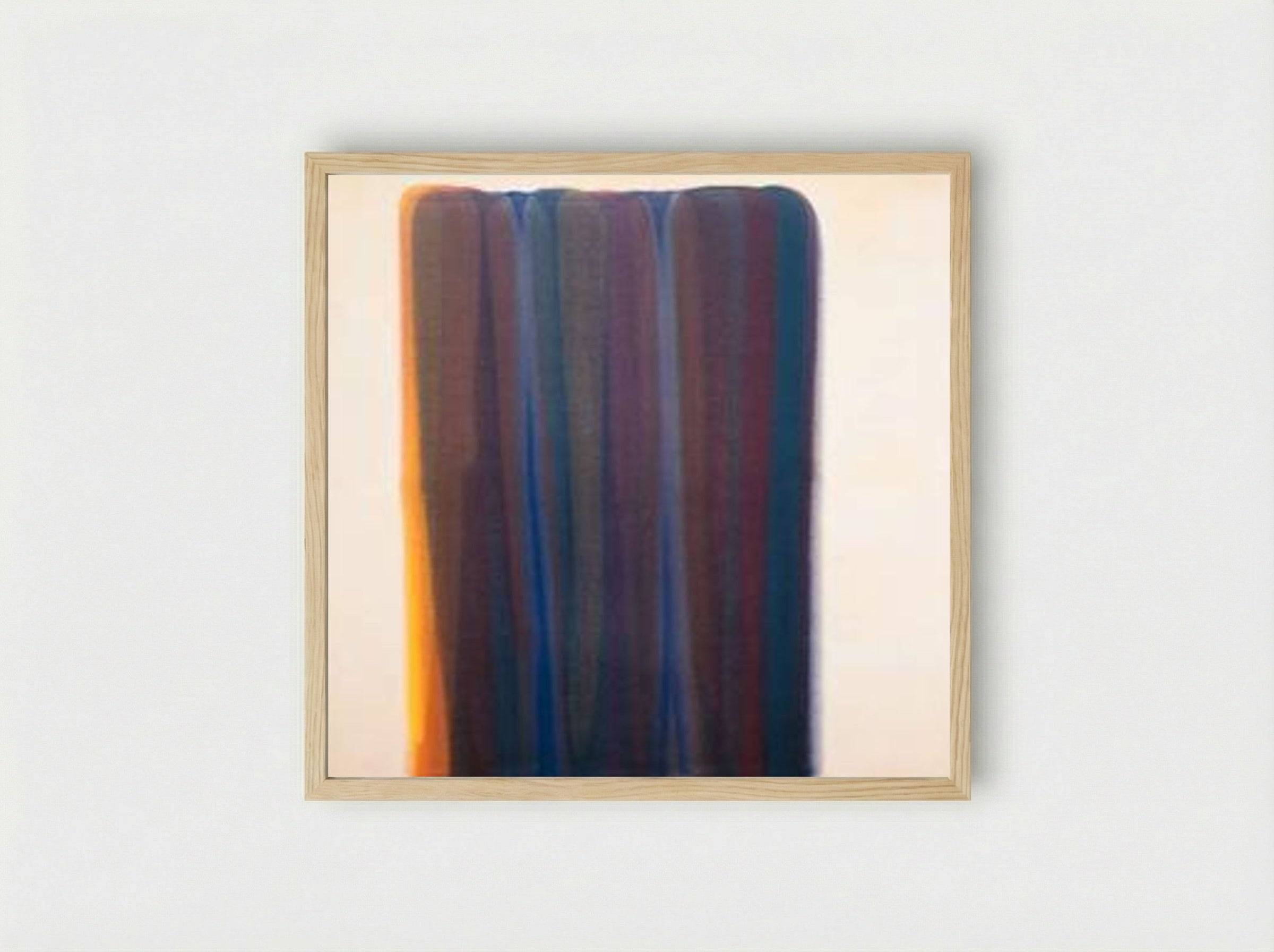 Gamma - Morris Louis - Framed Print Wood