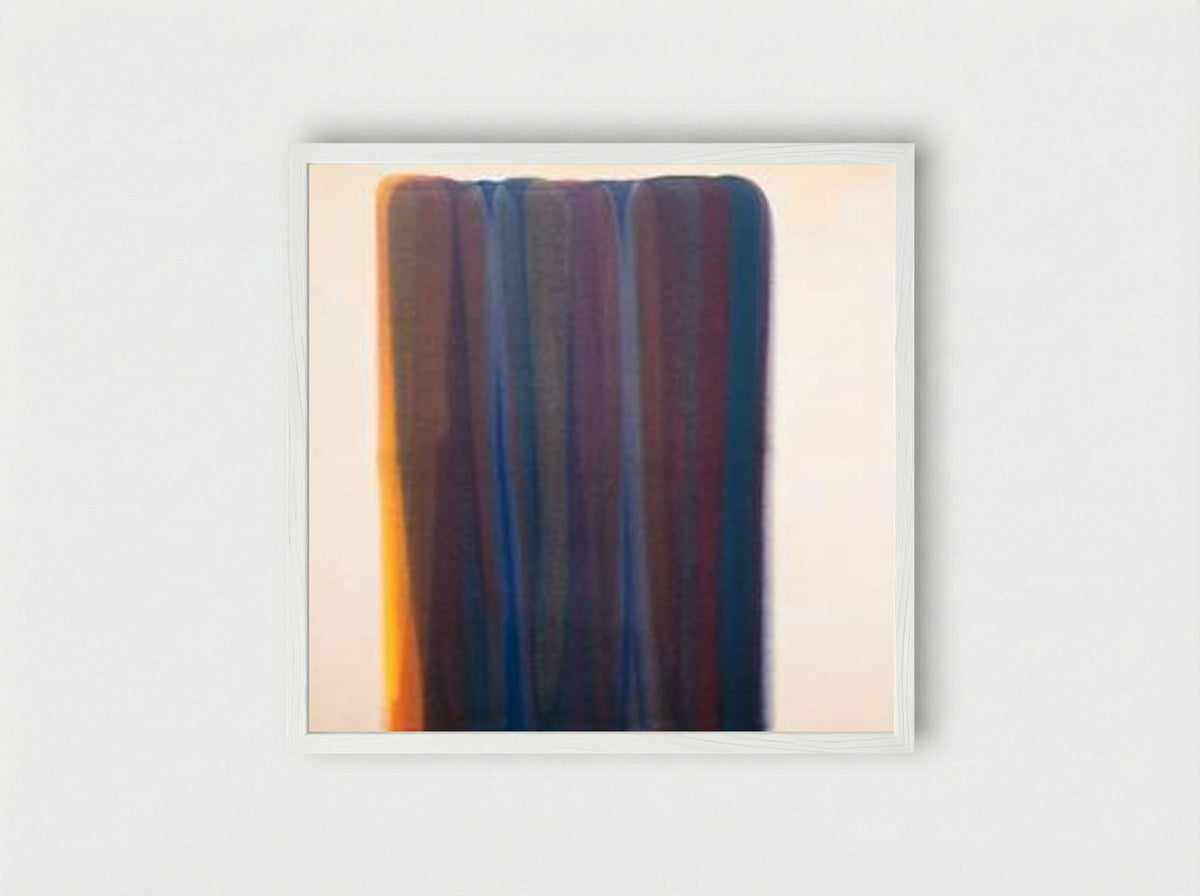 Gamma - Morris Louis - Framed Print White