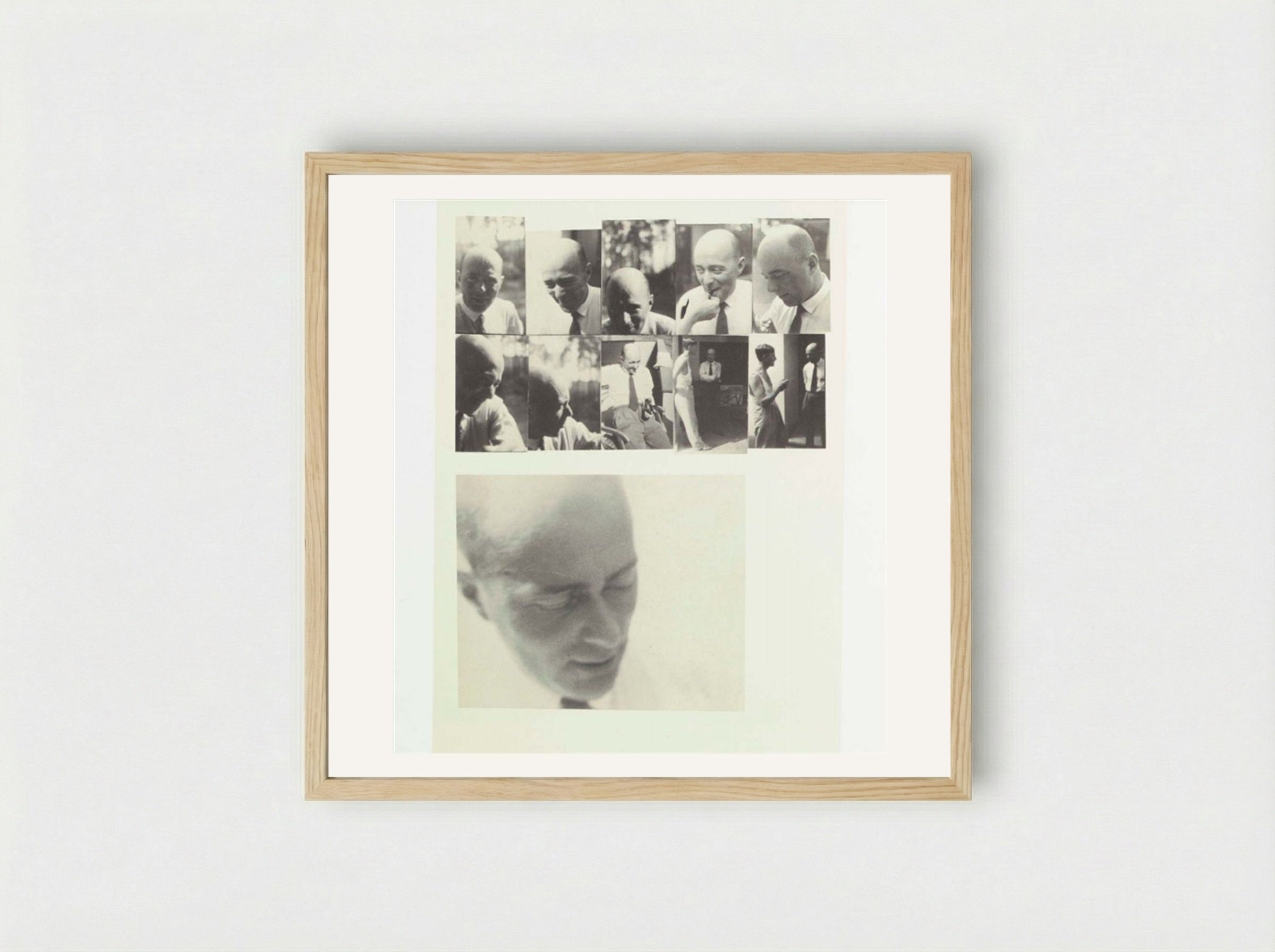El Lissitzky - Josef Albers - Framed Print Wood