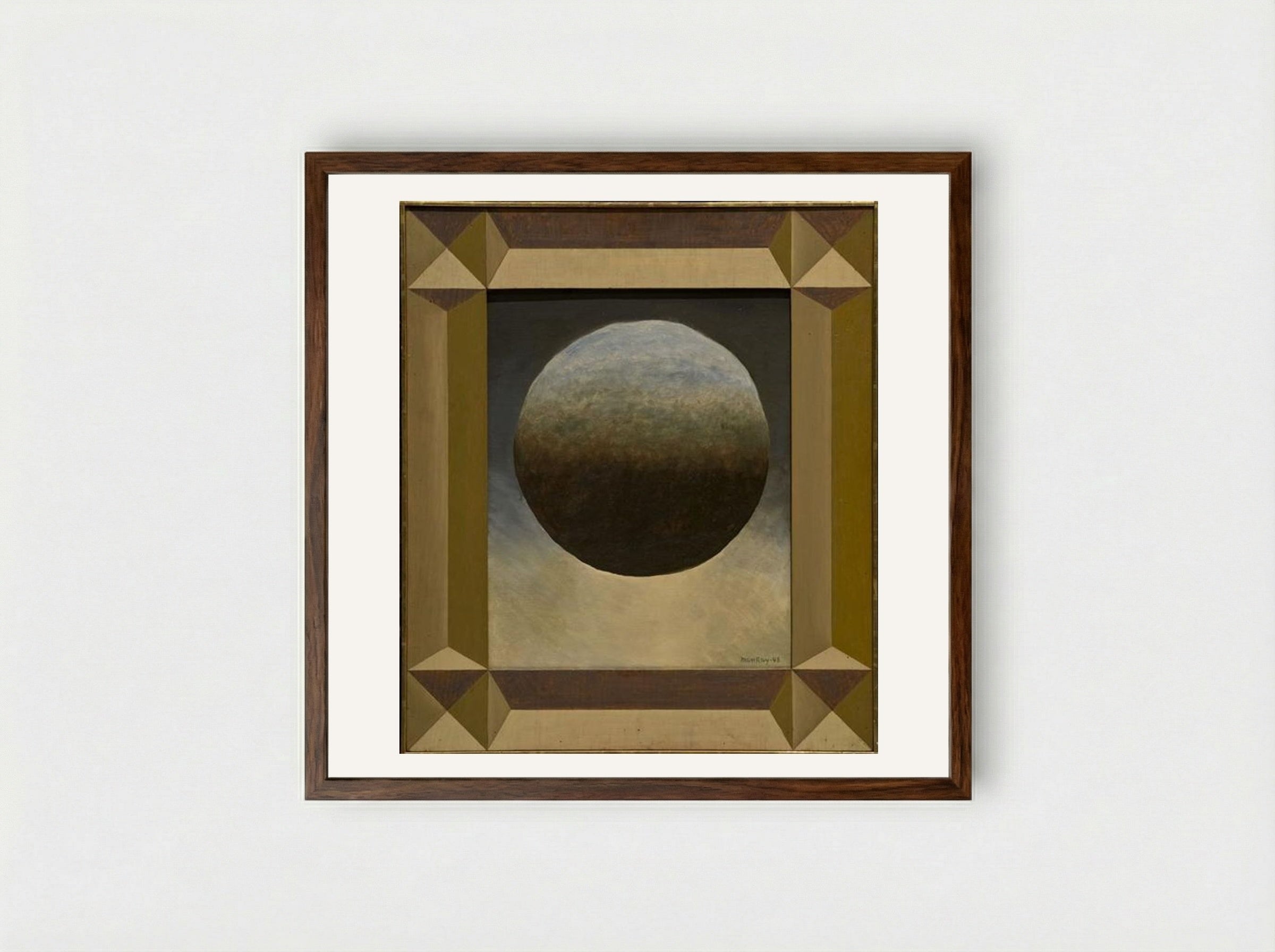 As You Like It - Man Ray - Framed Print Dark Wood