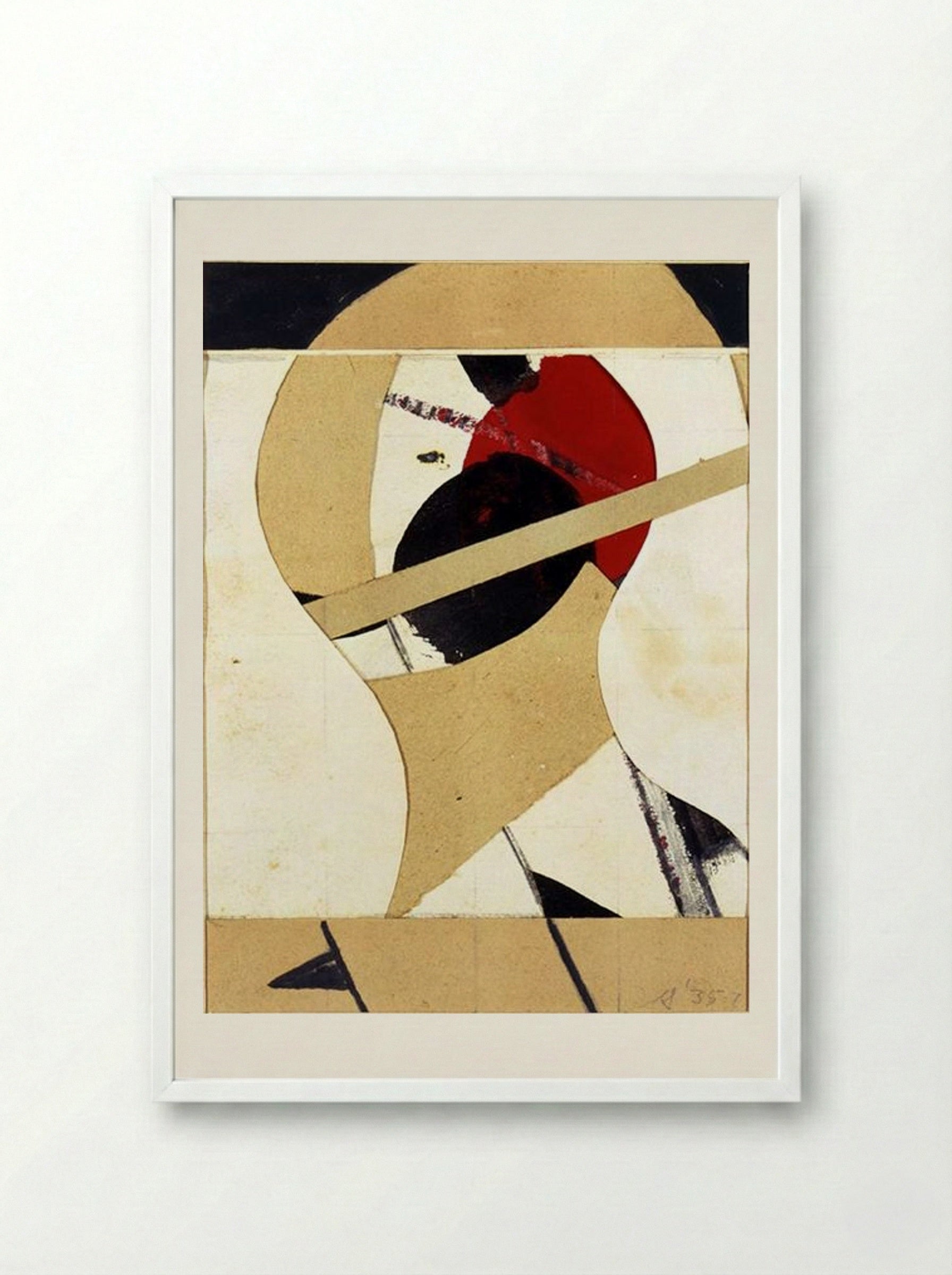 Untitled (35-7) - Balcomb Greene - Framed Print White