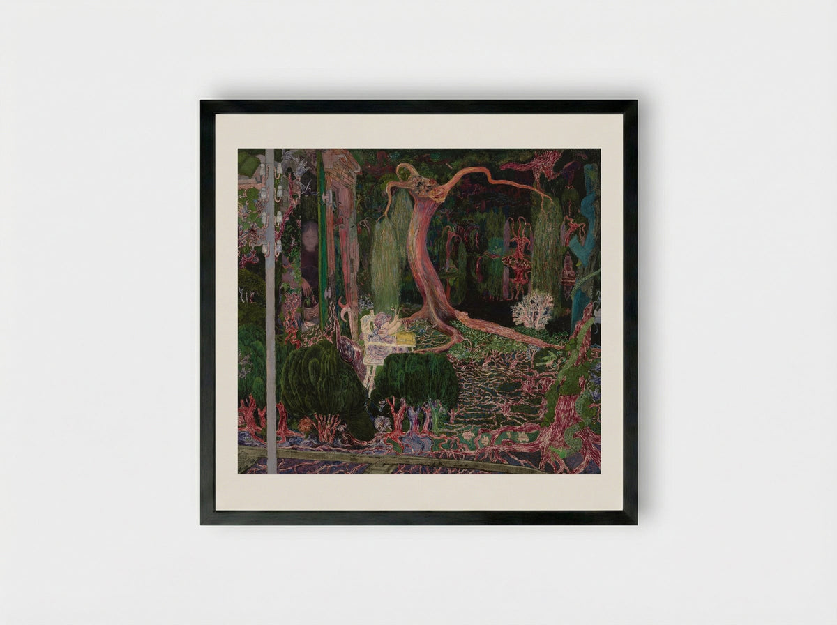 The New Generation - Jan Toorop - Framed Print Black