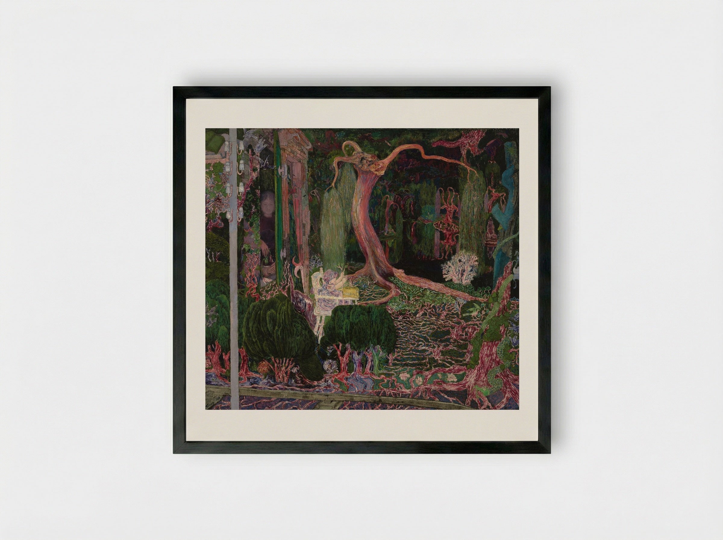 The New Generation - Jan Toorop - Framed Print Black