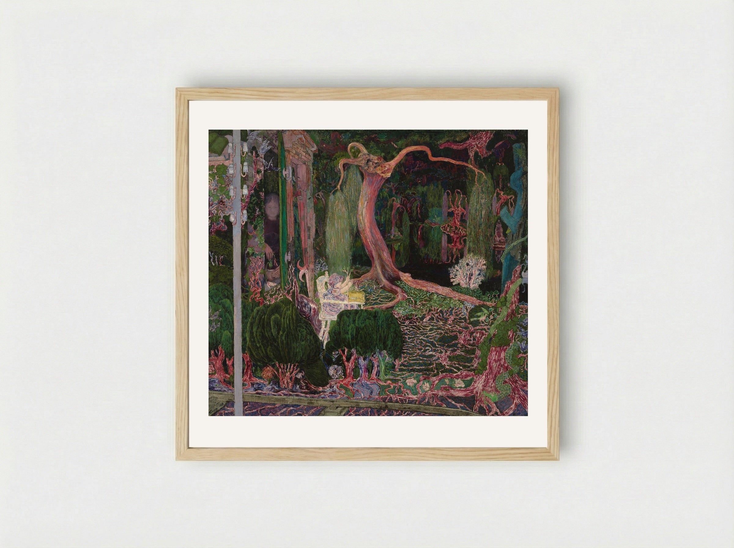 The New Generation - Jan Toorop - Framed Print Wood
