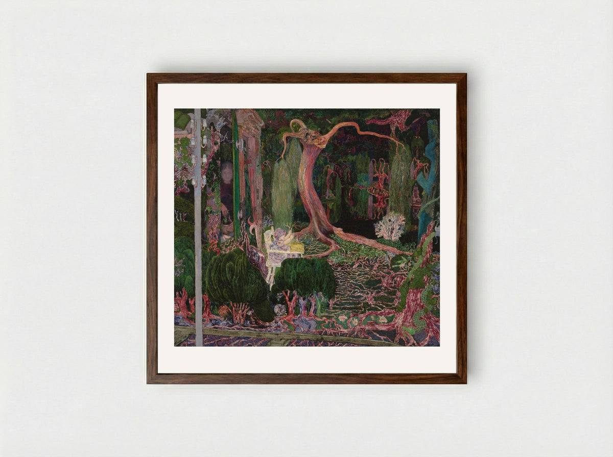 The New Generation - Jan Toorop - Framed Print Dark Wood
