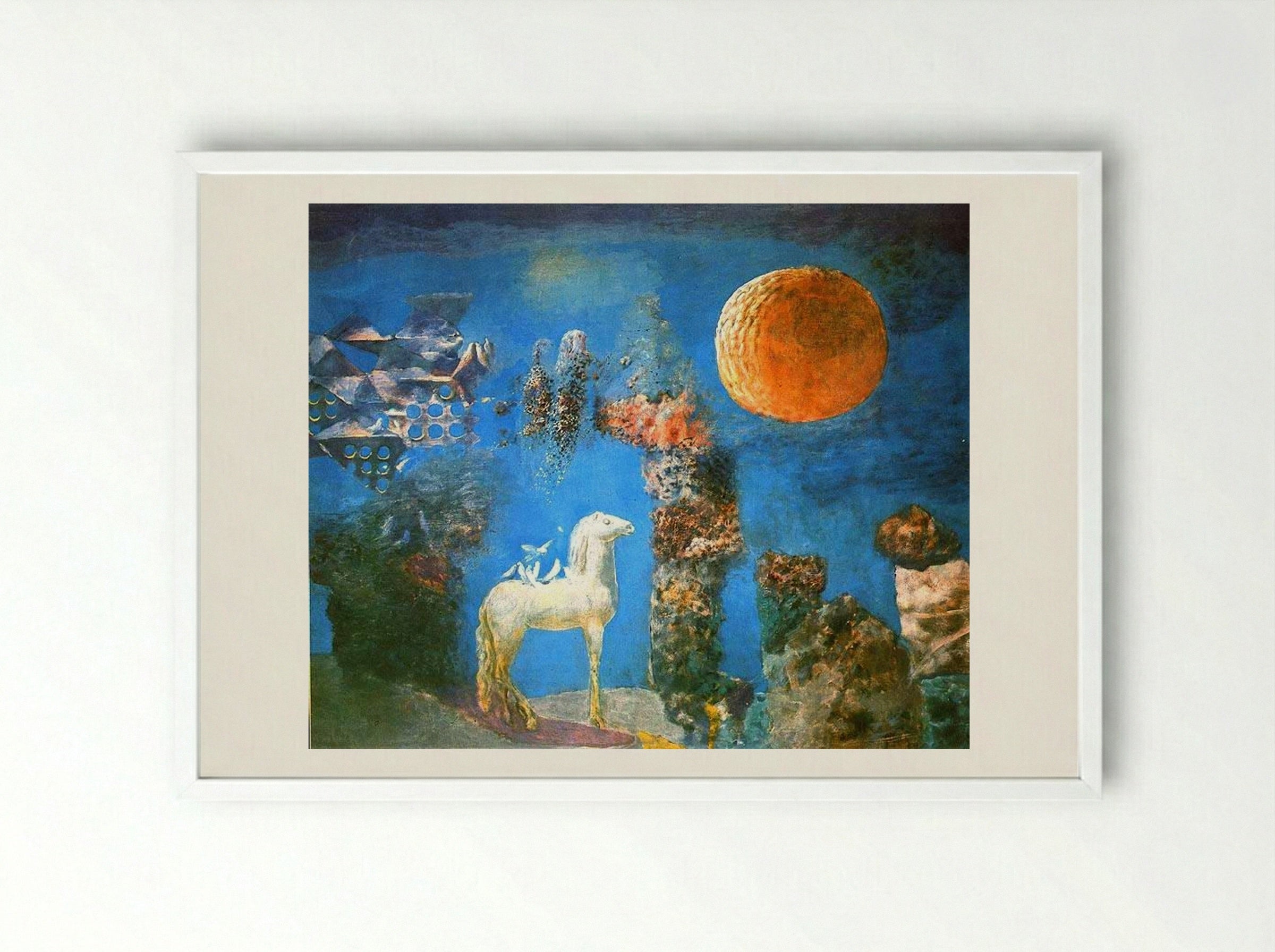 Miracle - Sabin Balasa - Framed Print White