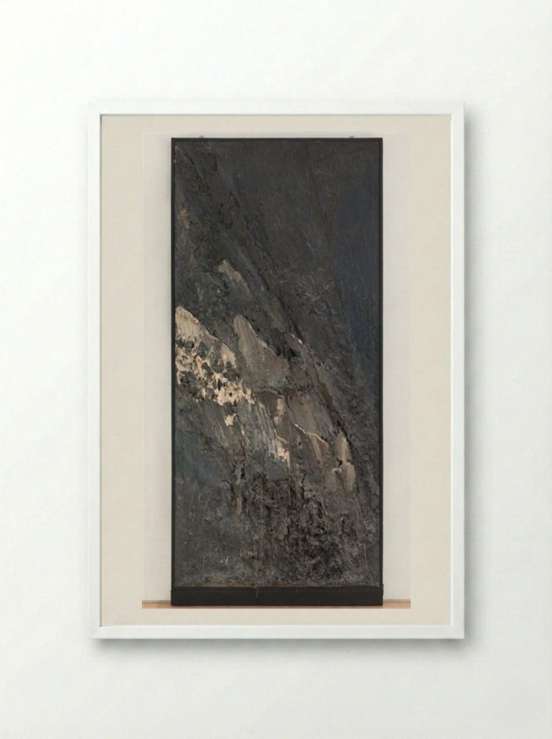 Incision - Jay DeFeo - Framed Print White