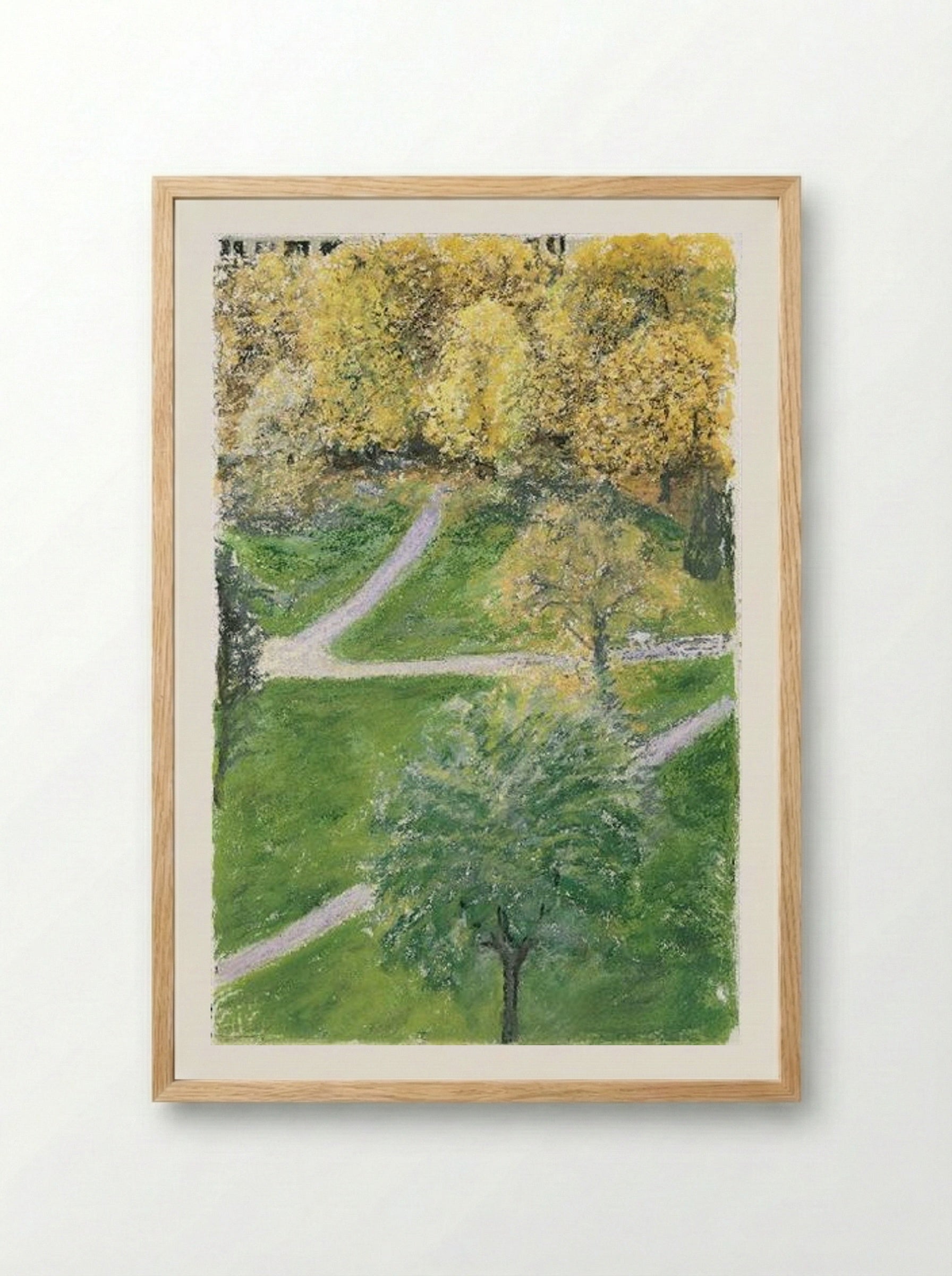 Autumn - Avigdor Arikha - Framed Print Wood