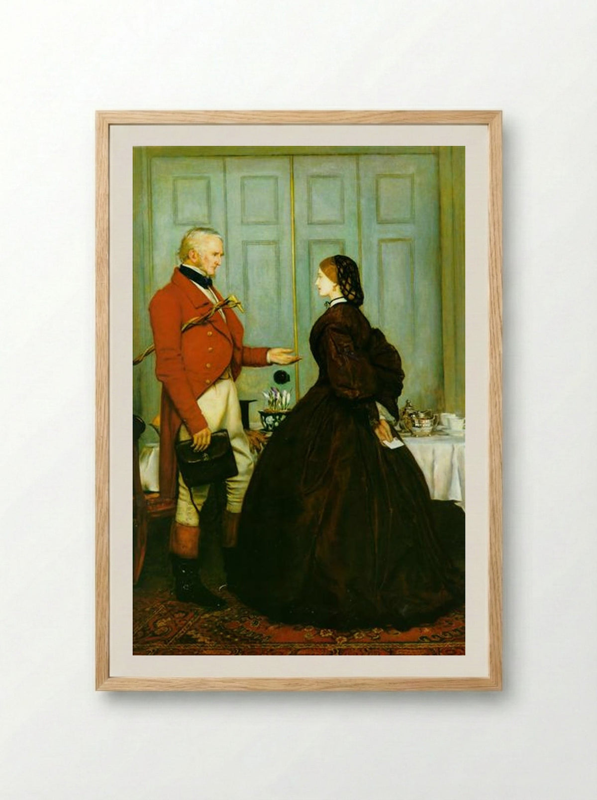 Trust Me - John Everett Millais - Framed Print Wood