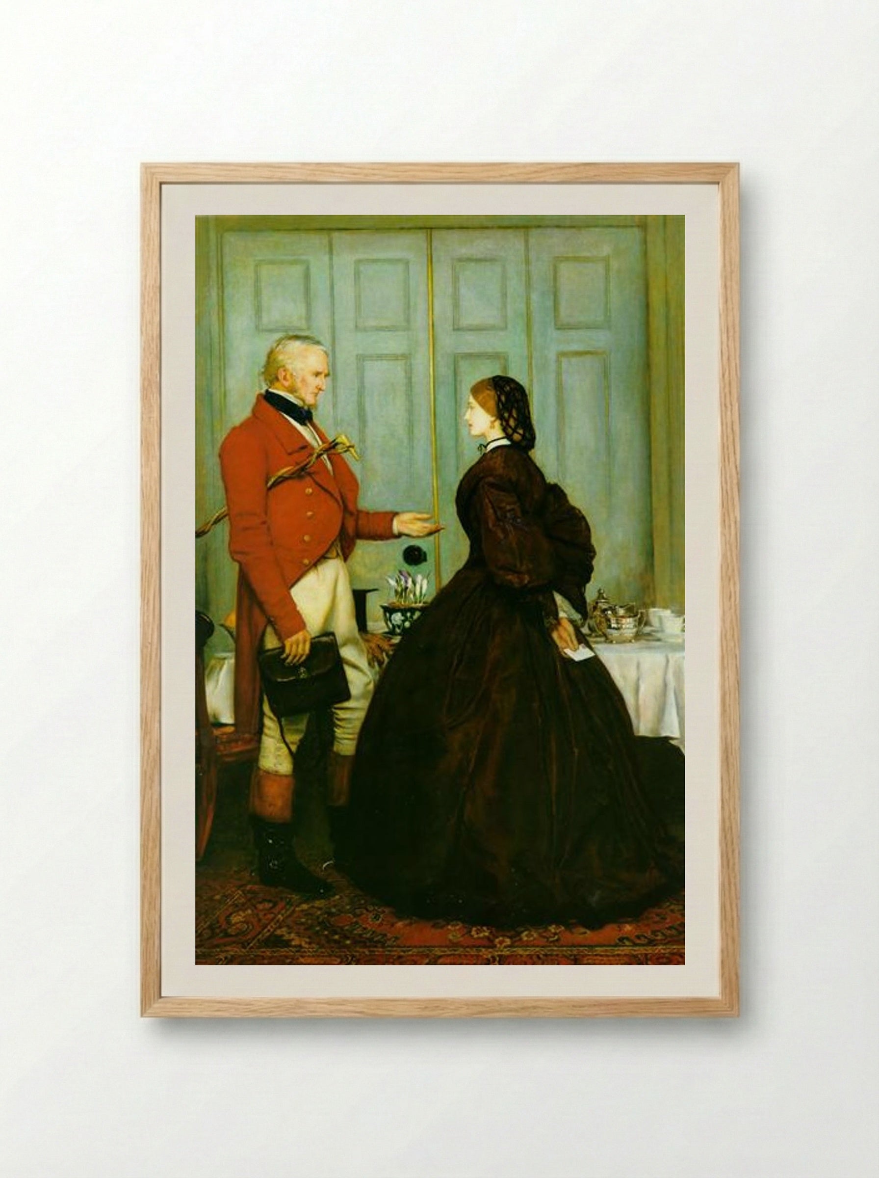 Trust Me - John Everett Millais - Framed Print Wood