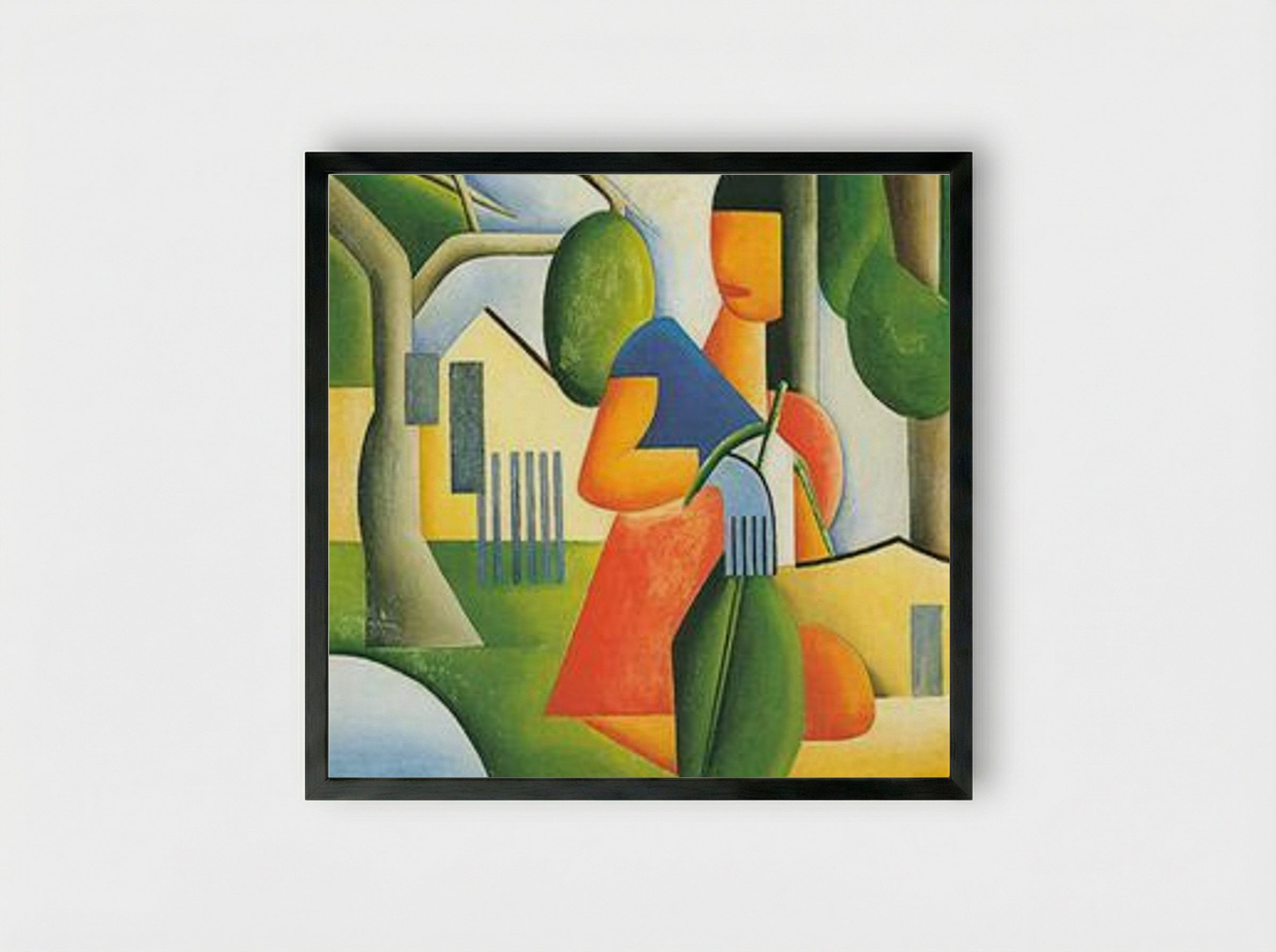 A Caipirinha - Tarsila do Amaral - Framed Print Black