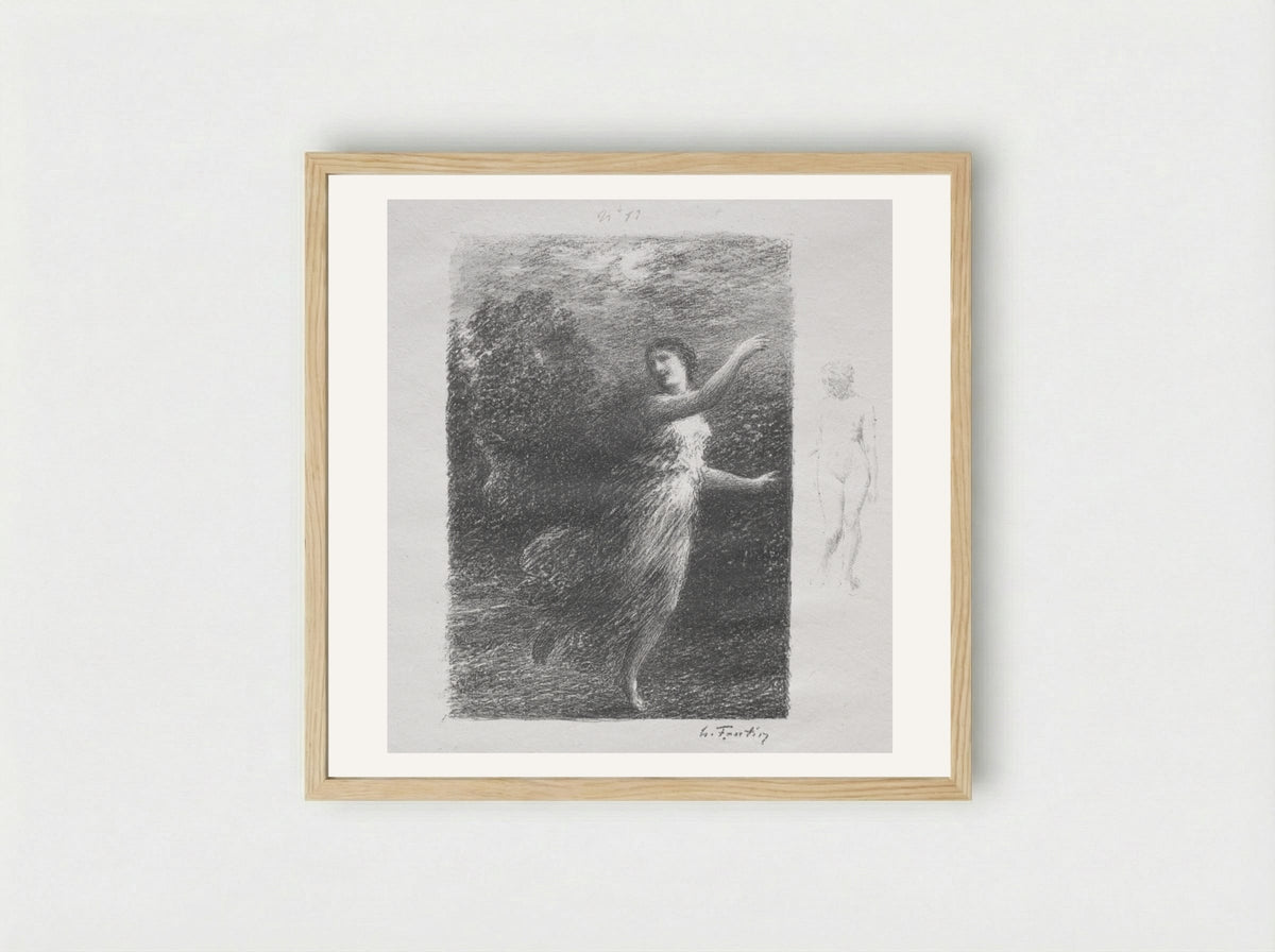 XXIV - Henri Fantin-Latour - Framed Print Wood