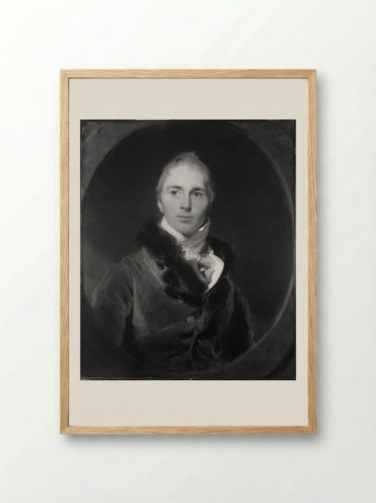 Francis Moore - Sir Thomas Lawrence - Framed Print Wood