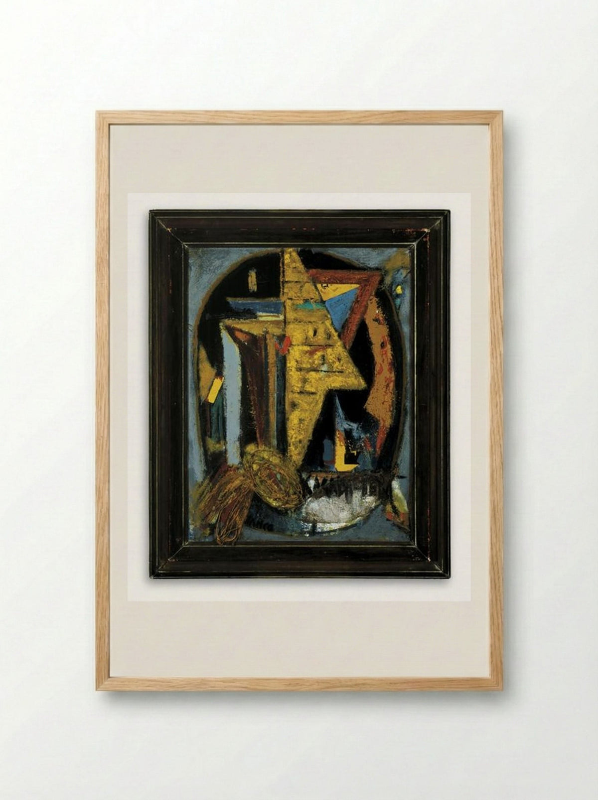 Trophé - Marcel Janco - Framed Print Wood