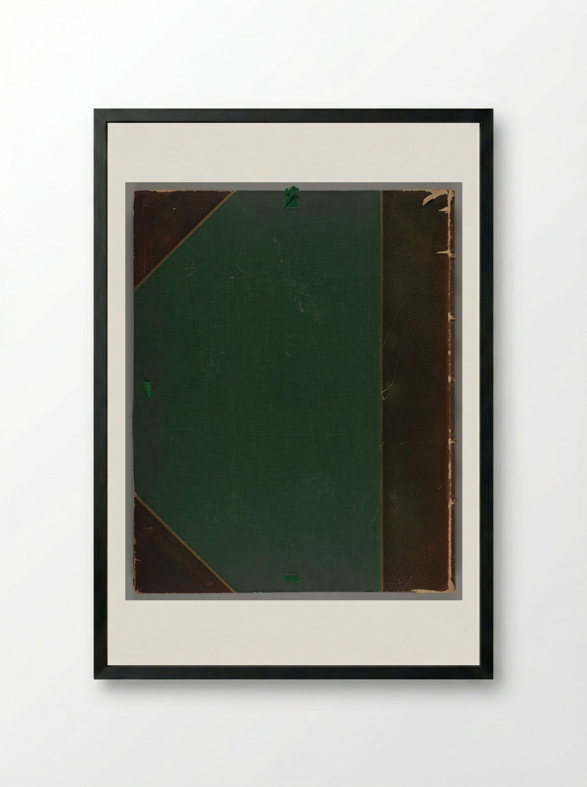 Album; Studies for Israel and the Law - John Singer Sargent - Framed Print Black