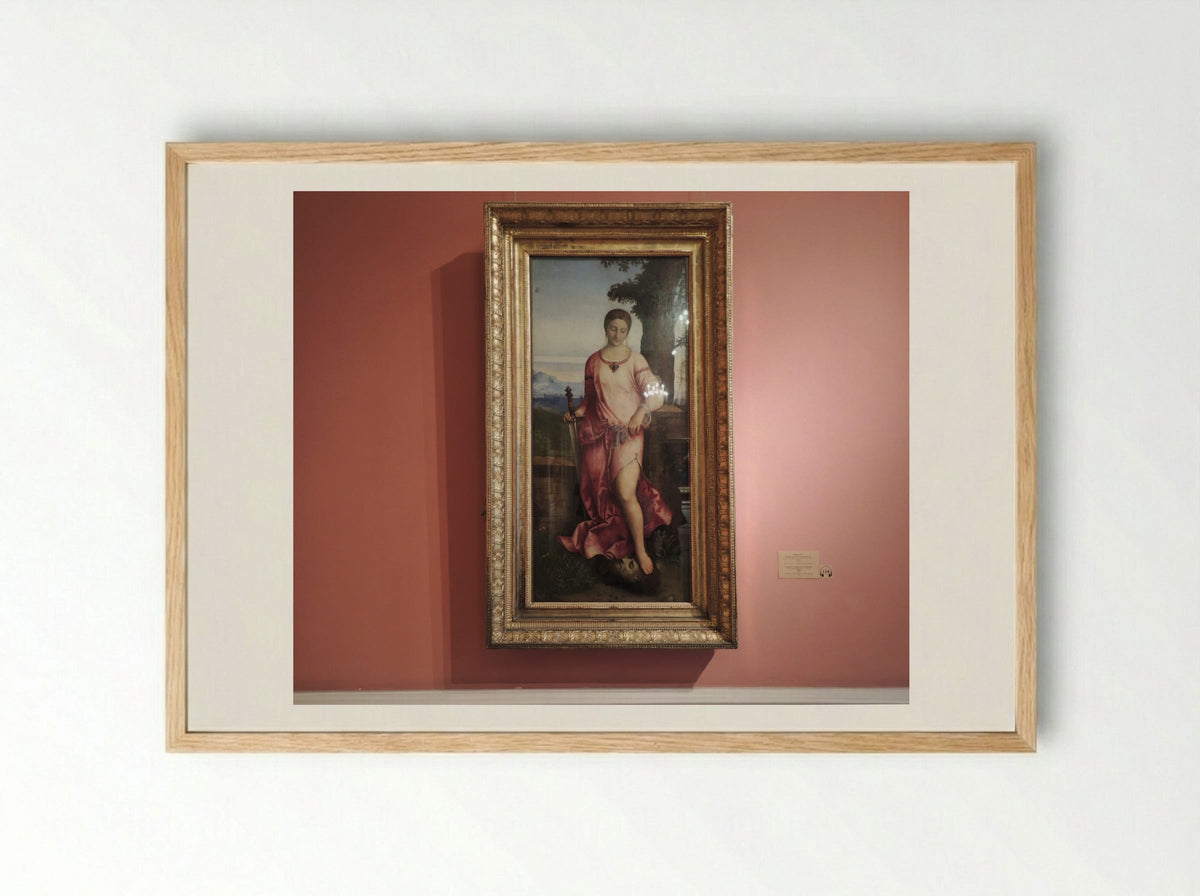 Judith - Giorgione - Framed Print Wood