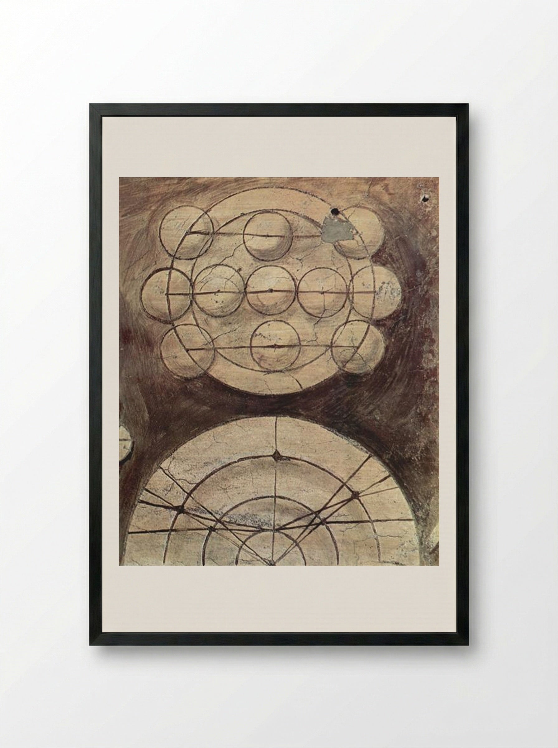 Arithmetic - Giorgione - Framed Print Black