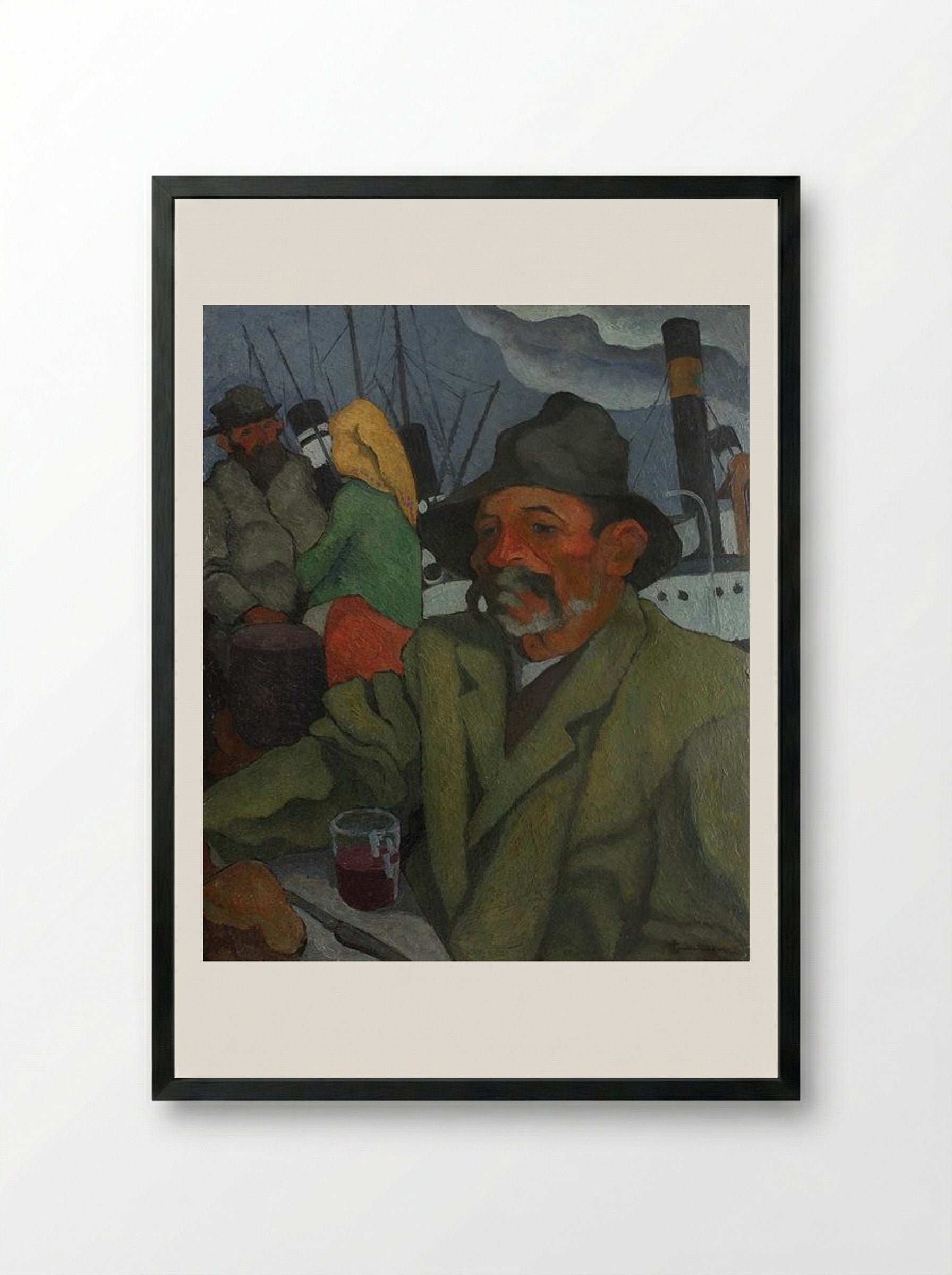 At Rest - Ion Theodorescu-Sion - Framed Print Black