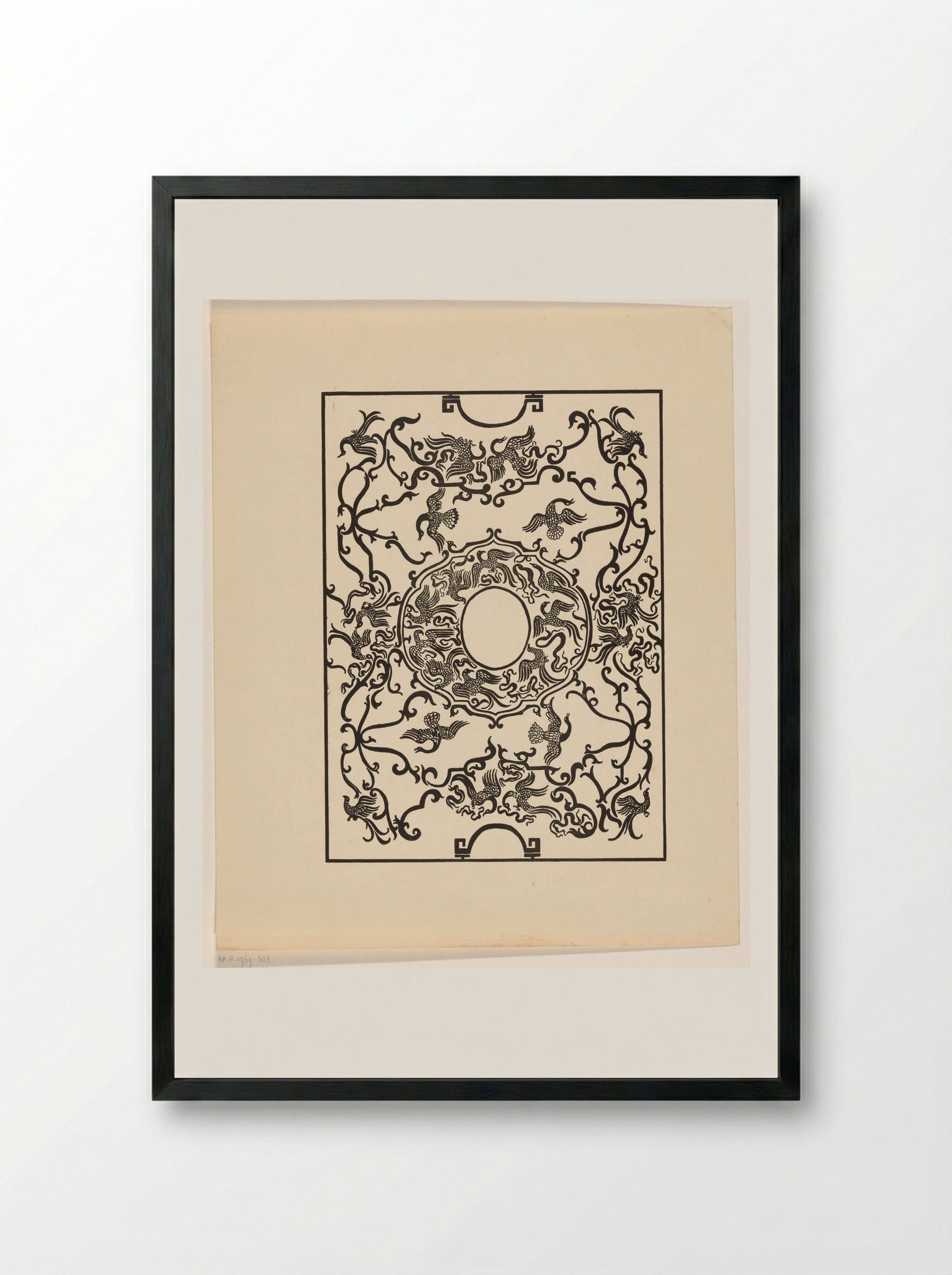 Bandontwerp voor: L'art hollandais - Carel Adolph Lion Cachet - Framed Print Black