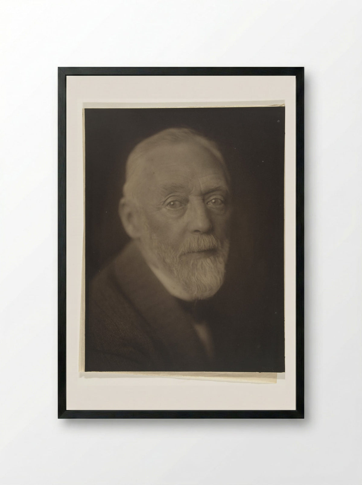 Portrait of Carel Adolph Lion Cachet - Carel Adolph Lion Cachet - Framed Print Black