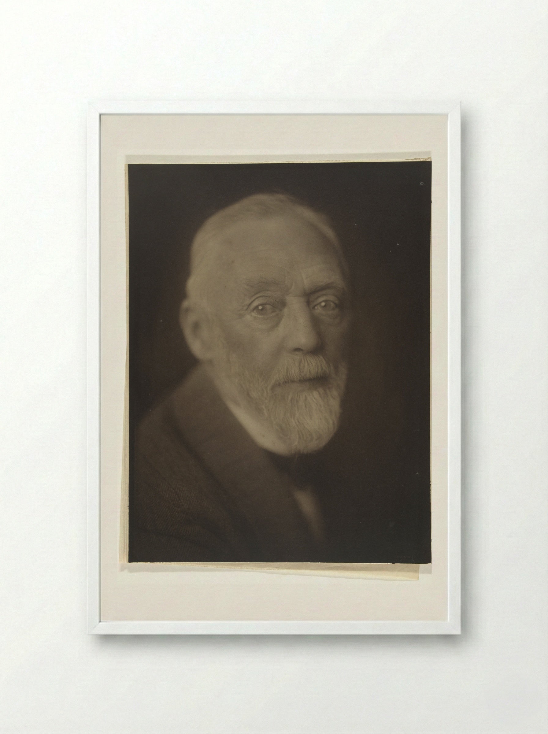 Portrait of Carel Adolph Lion Cachet - Carel Adolph Lion Cachet - Framed Print White