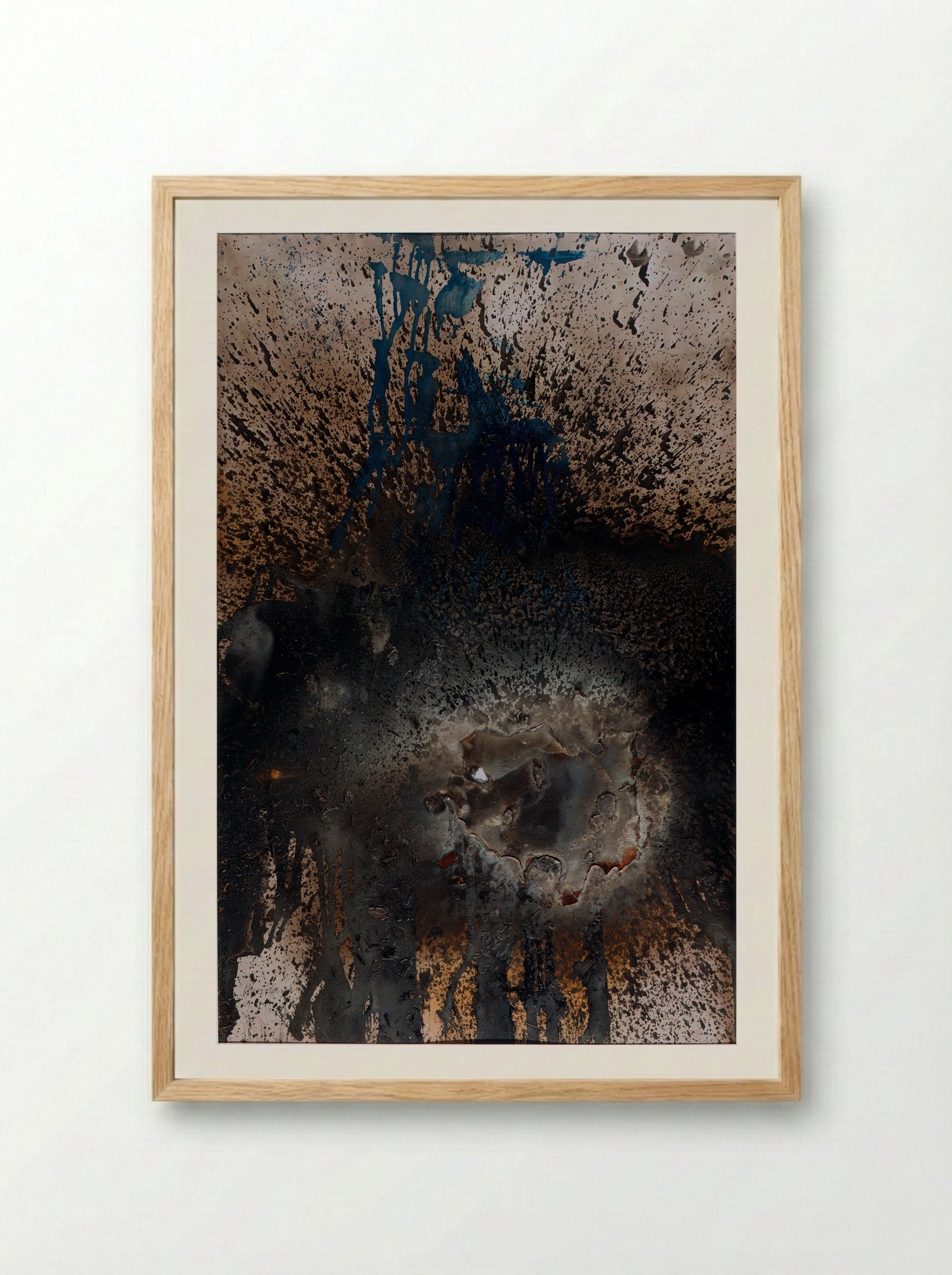 Hurricane - Otto Piene - Framed Print Wood