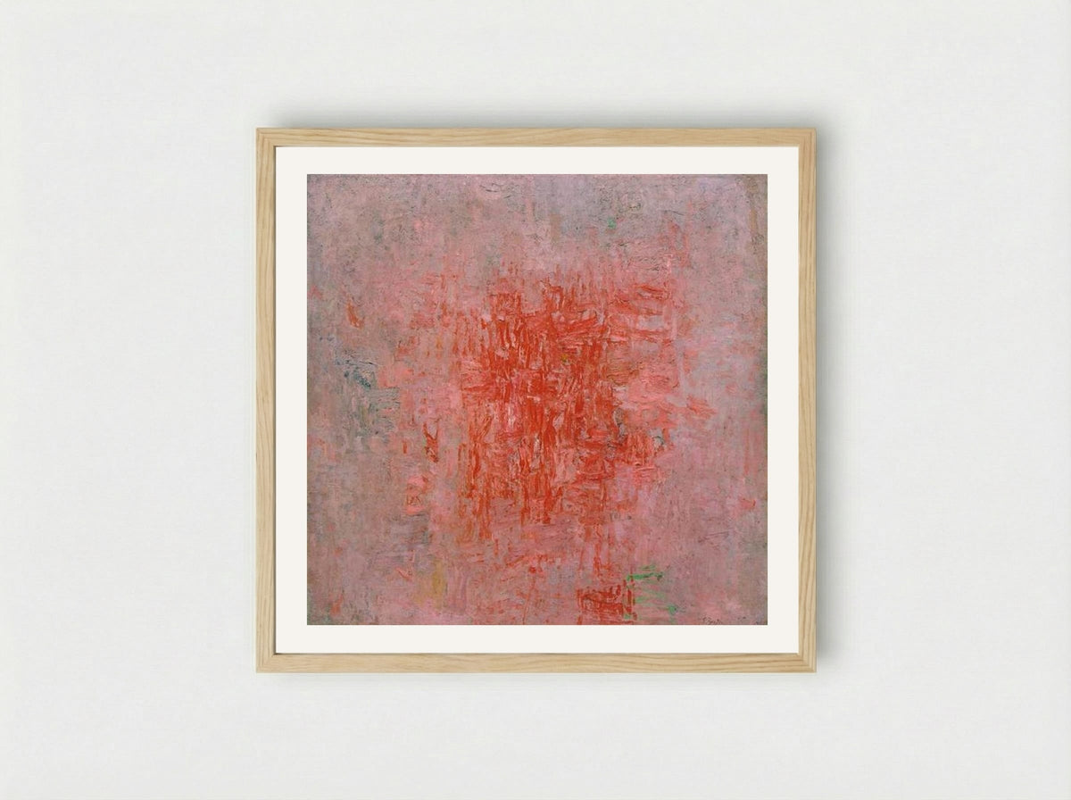 Zone - Philip Guston - Framed Print Wood