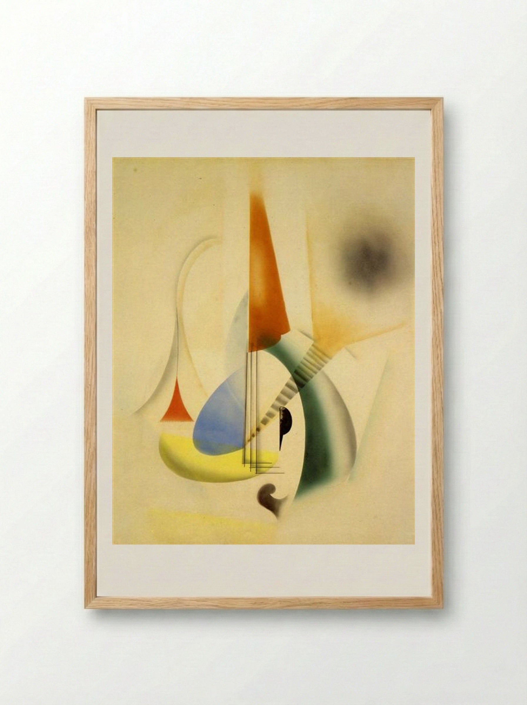 Jazz - Man Ray - Framed Print Wood