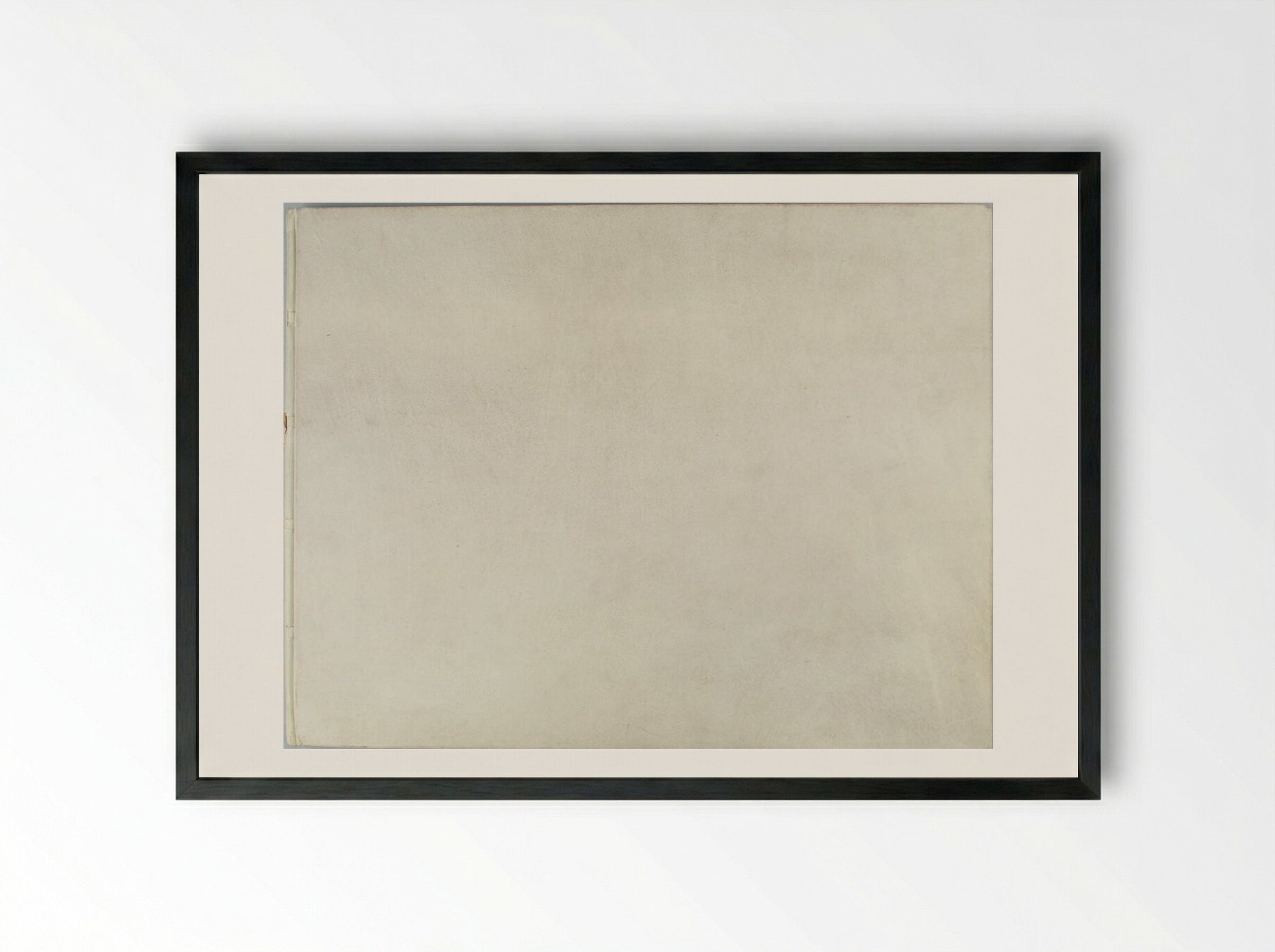 Portfolio cover from The Transformations of God - Ernst Barlach - Framed Print Black