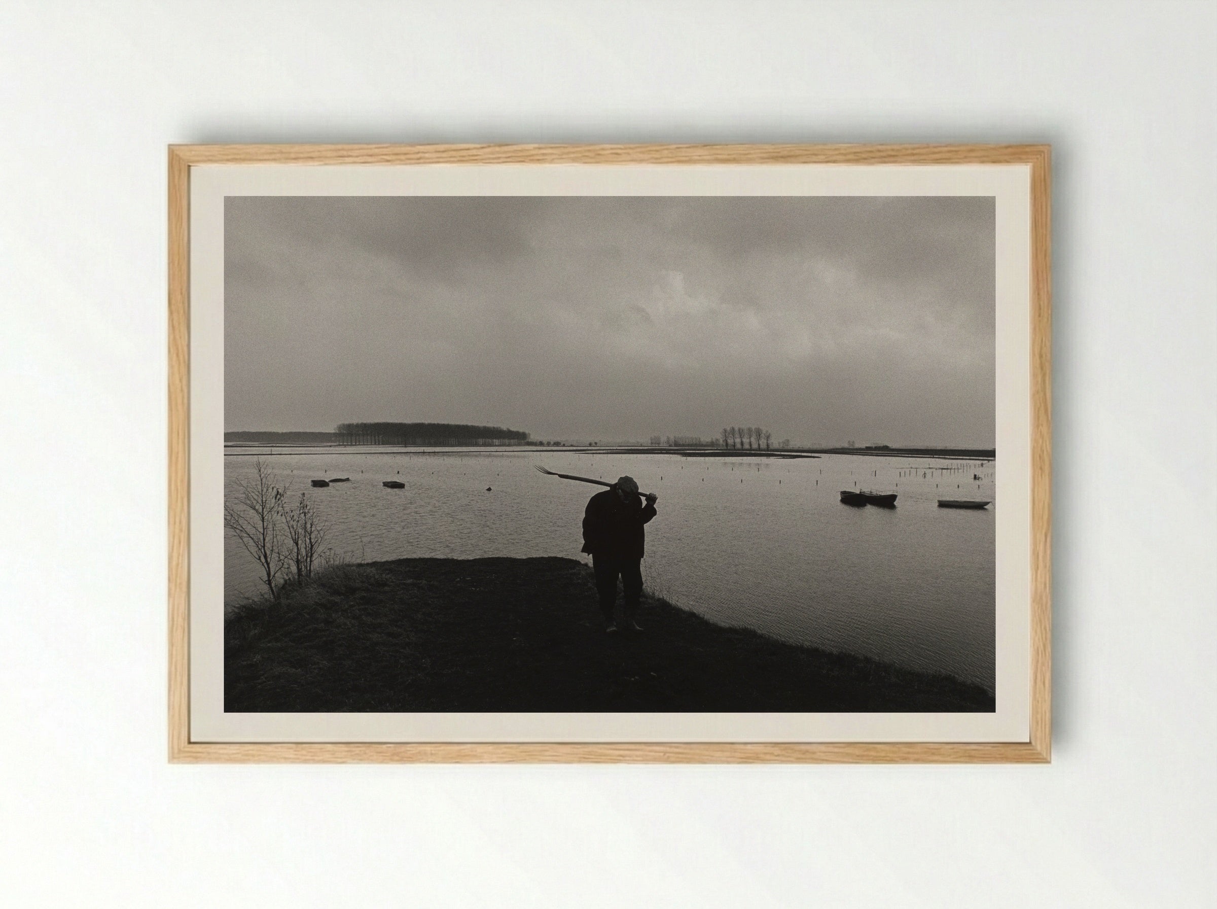 Limburg, 1976 - Willem Diepraam - Framed Print Wood
