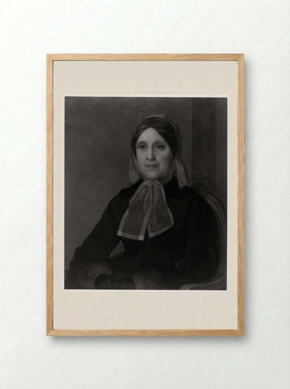 Catharine Jane Eliot Norton (Mrs. Andrews Norton) - Fine Art Print - Framed Print Wood
