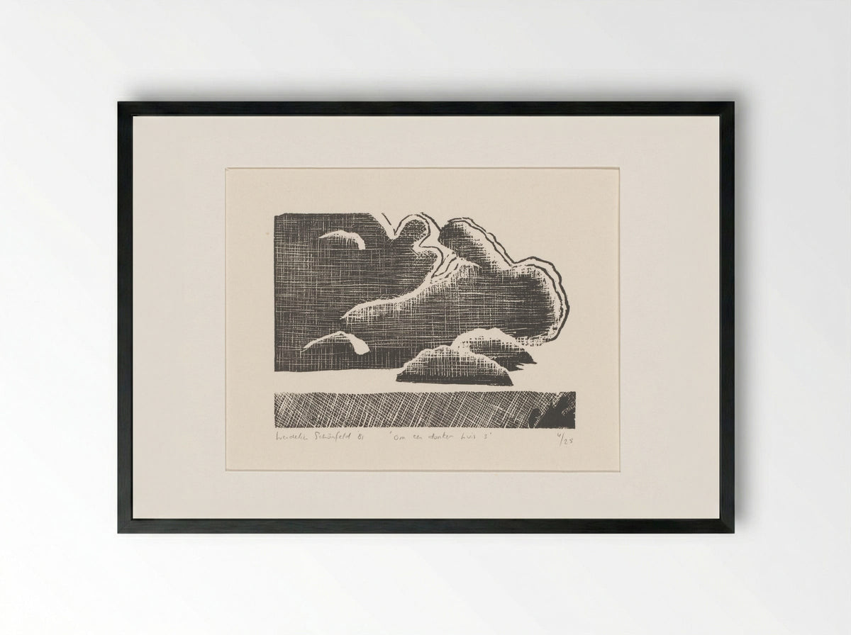Om een donker huis 3 - Wendelin Schönfeld - Framed Print Black