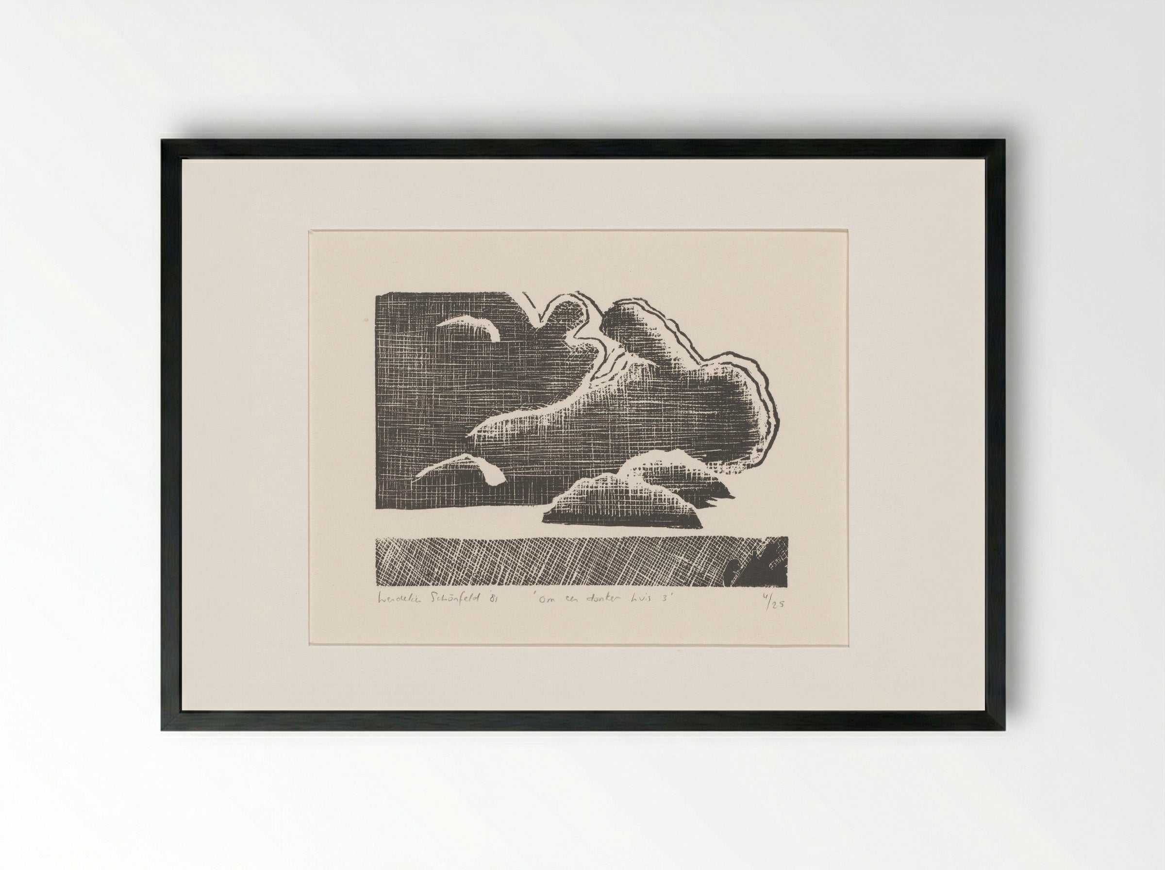 Om een donker huis 3 - Wendelin Schönfeld - Framed Print Black