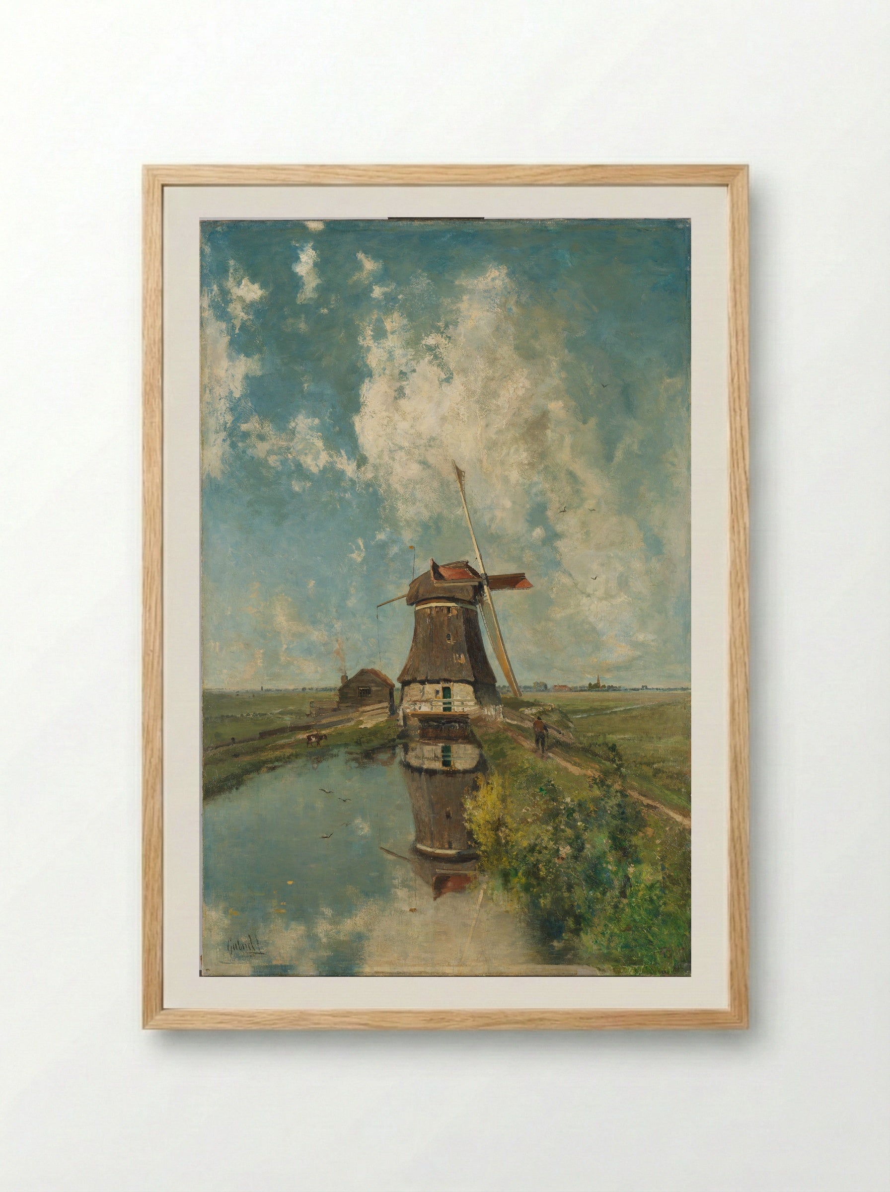 In the Month of July - Paul Joseph Constantin Gabriël - Framed Print Wood