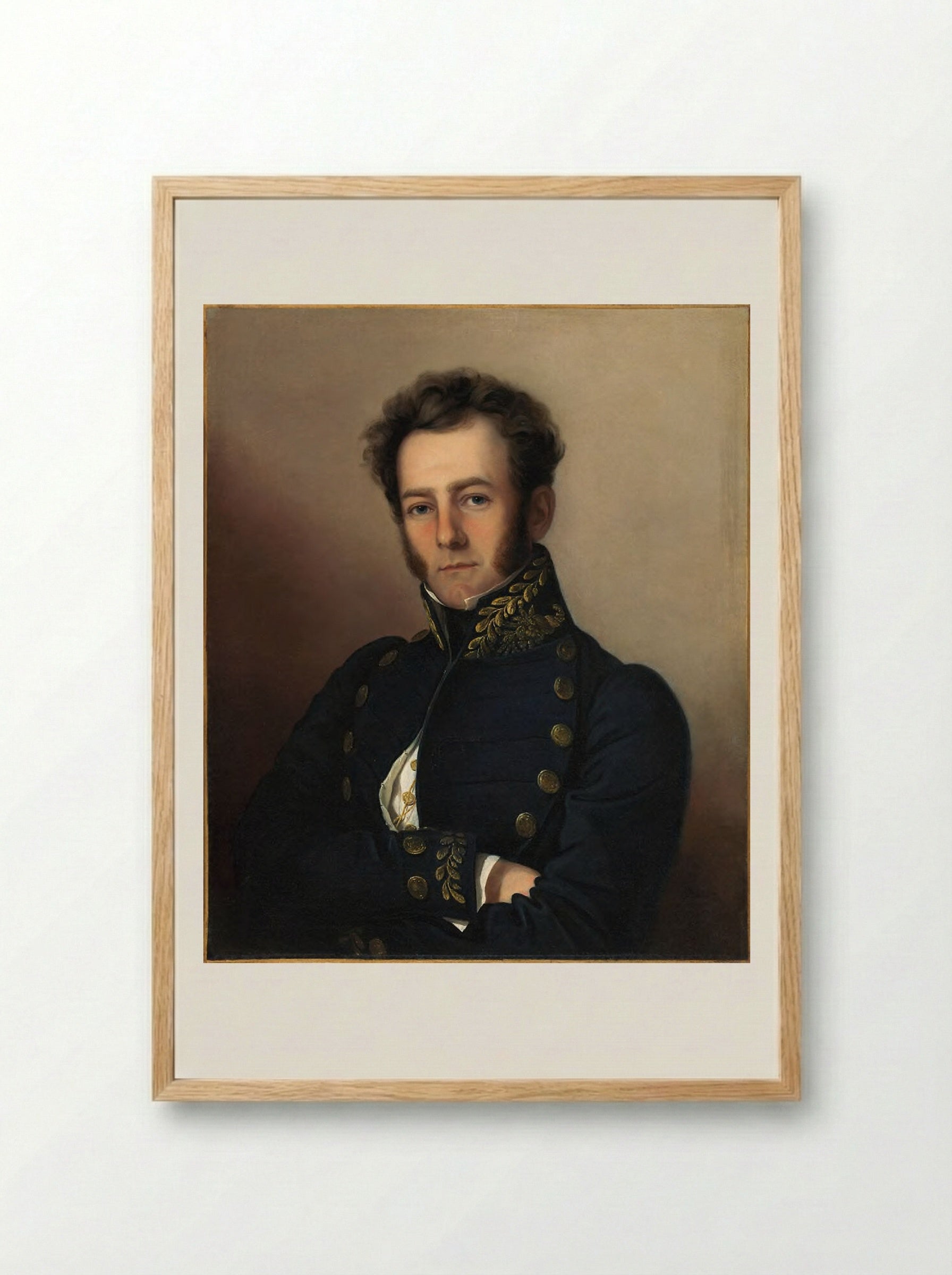 McKean Buchanan - Rembrandt Peale - Framed Print Wood