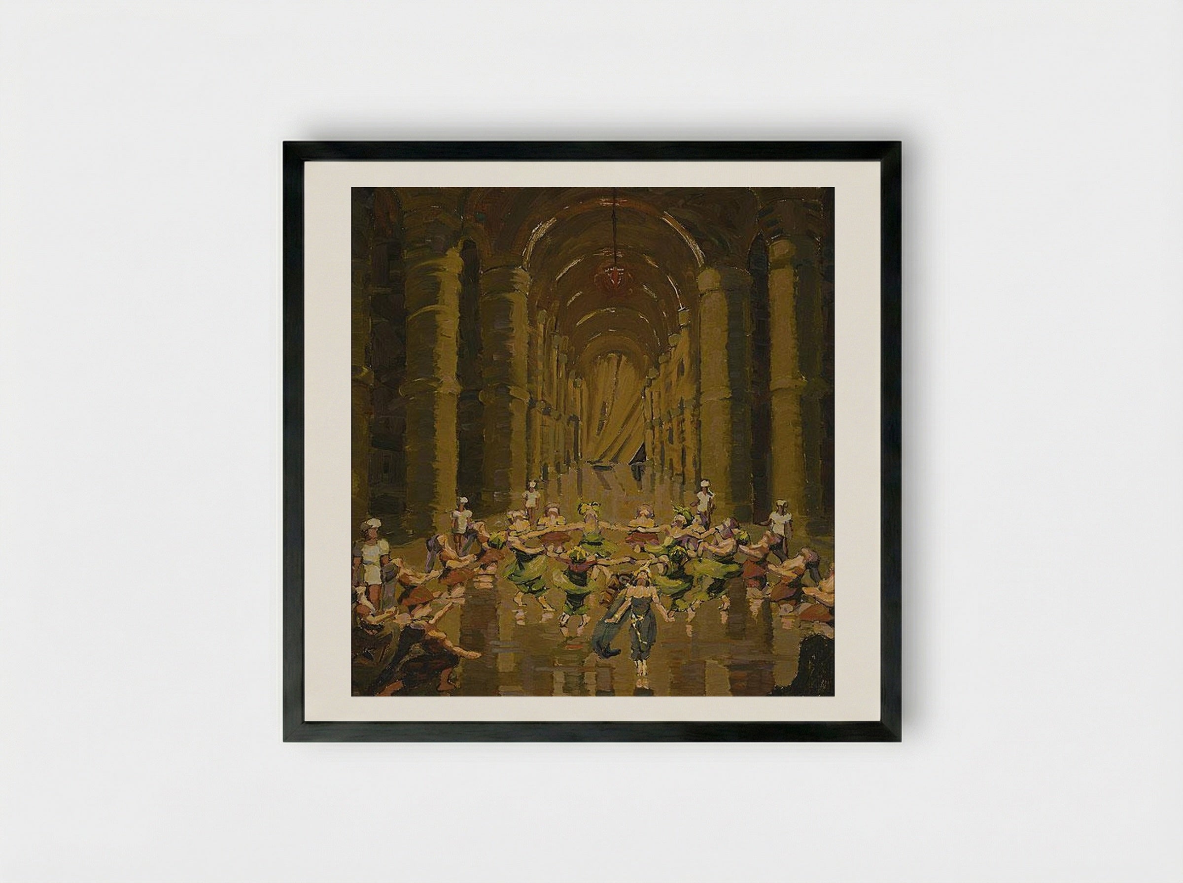 Extravaganza - Grace Cossington Smith - Framed Print Black