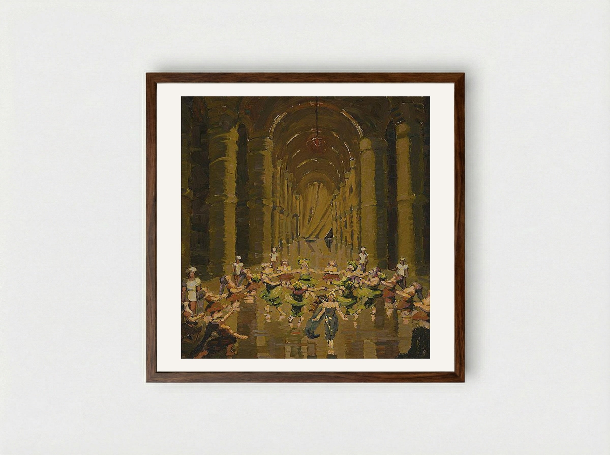 Extravaganza - Grace Cossington Smith - Framed Print Dark Wood