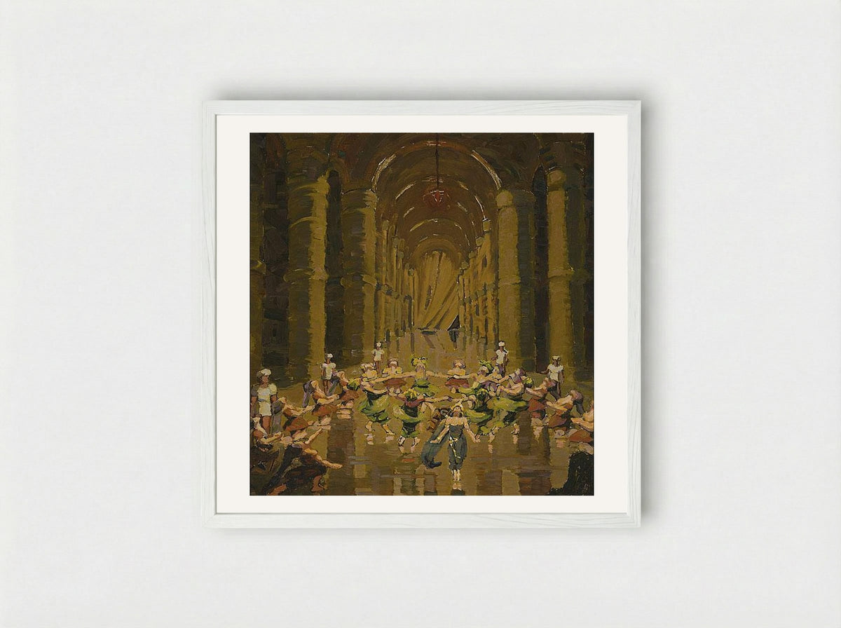 Extravaganza - Grace Cossington Smith - Framed Print White