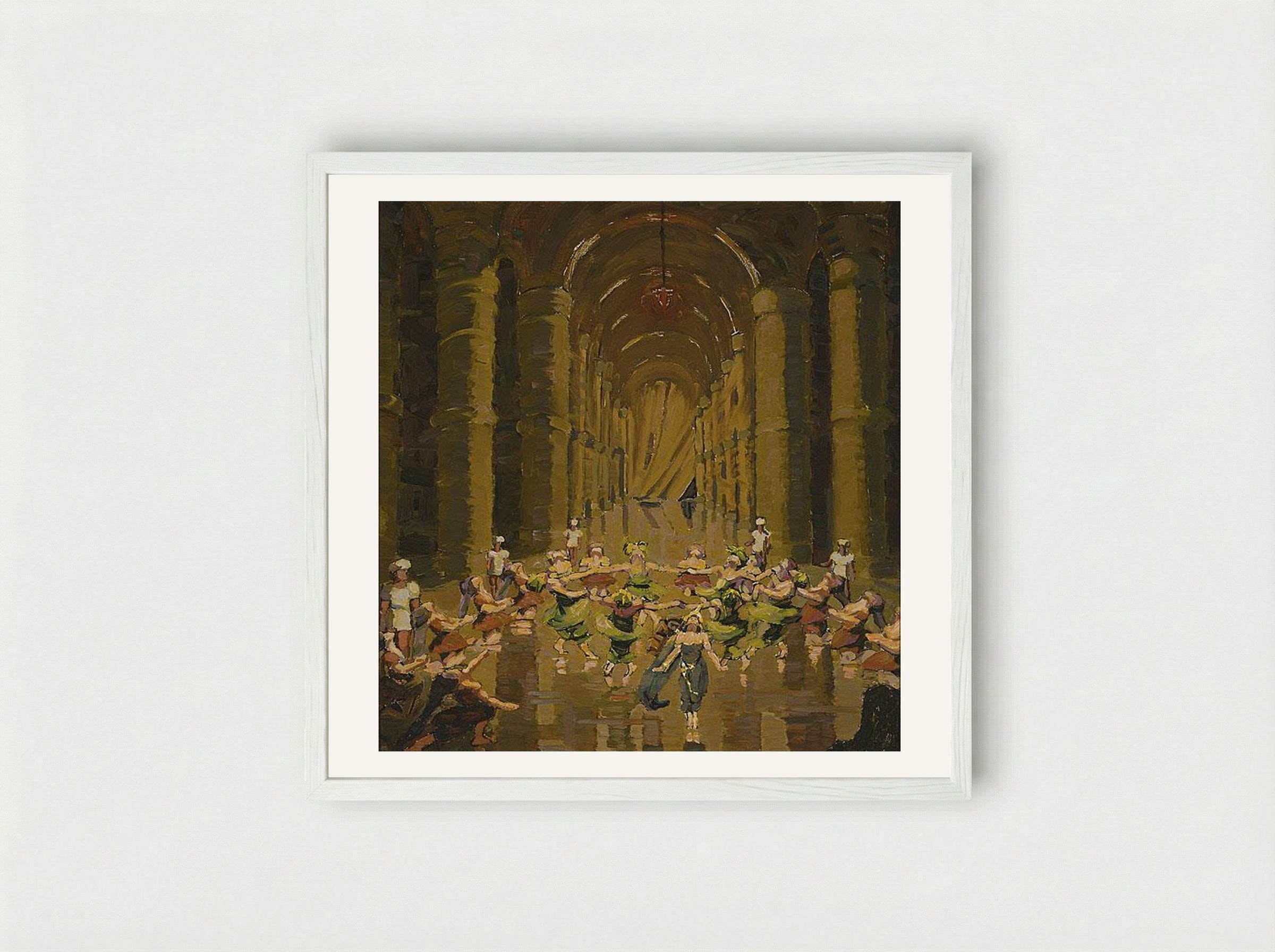 Extravaganza - Grace Cossington Smith - Framed Print White