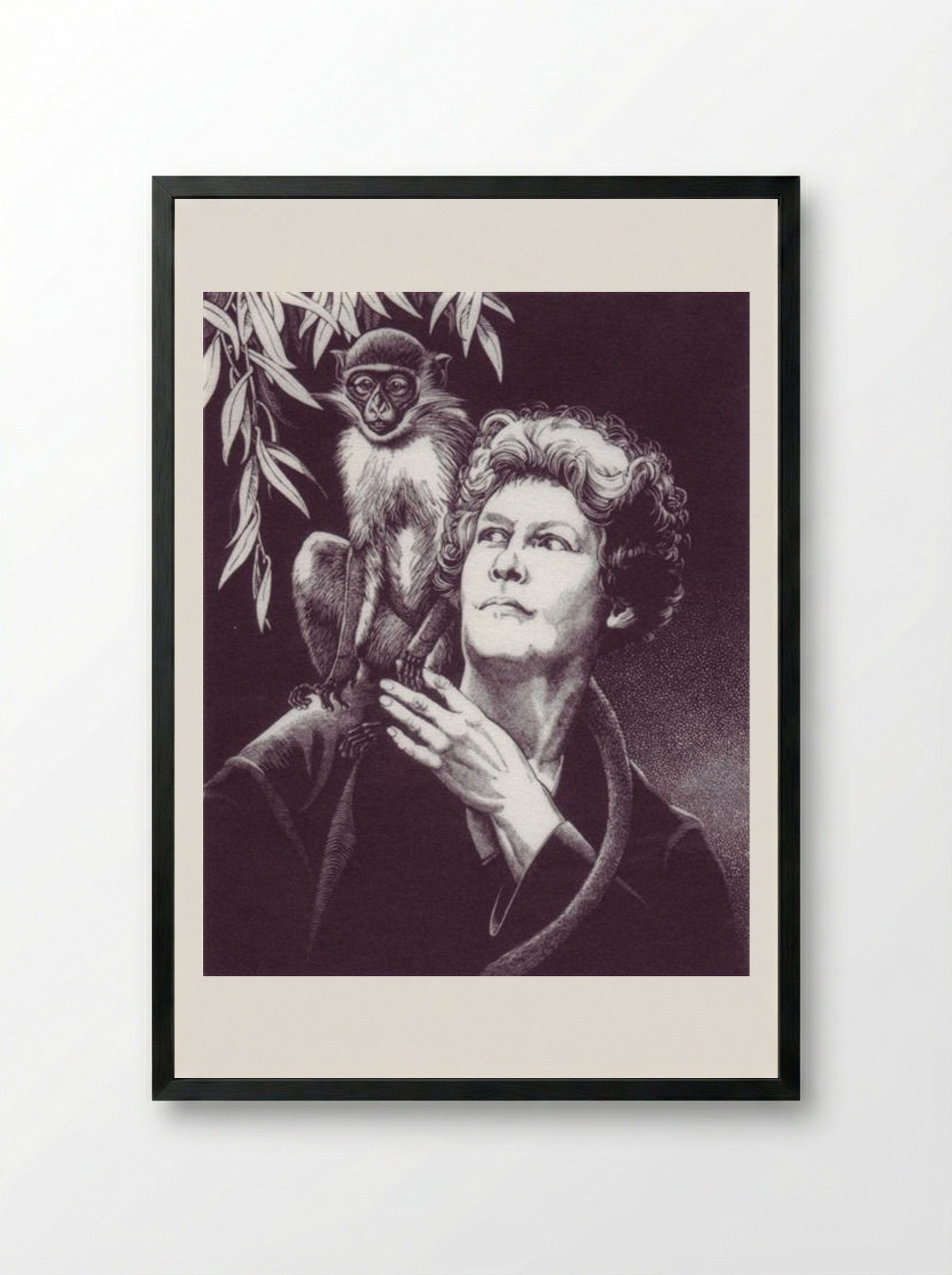 Jaspa and Me - Dorothy Lathrop - Framed Print Black