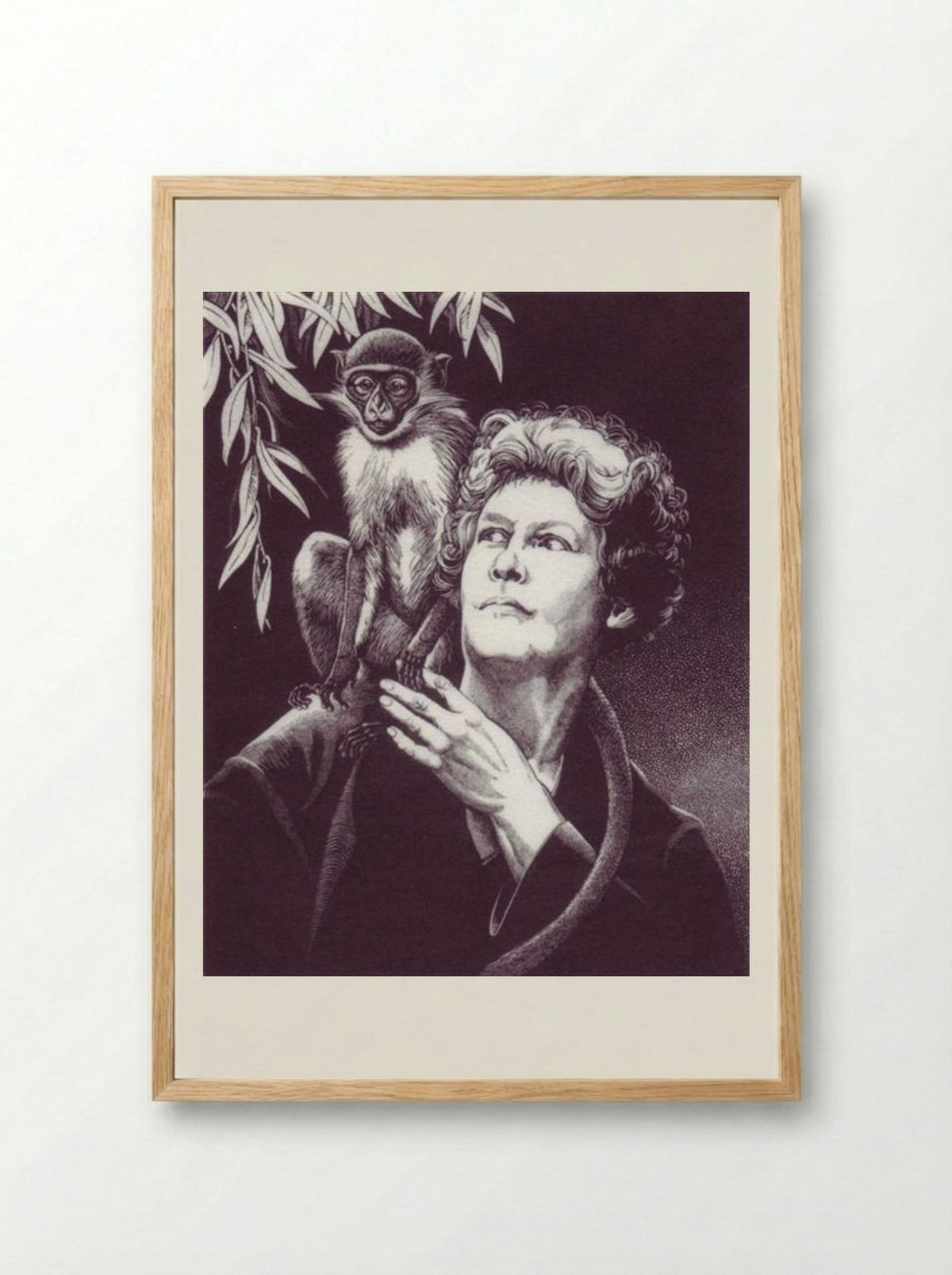 Jaspa and Me - Dorothy Lathrop - Framed Print Wood
