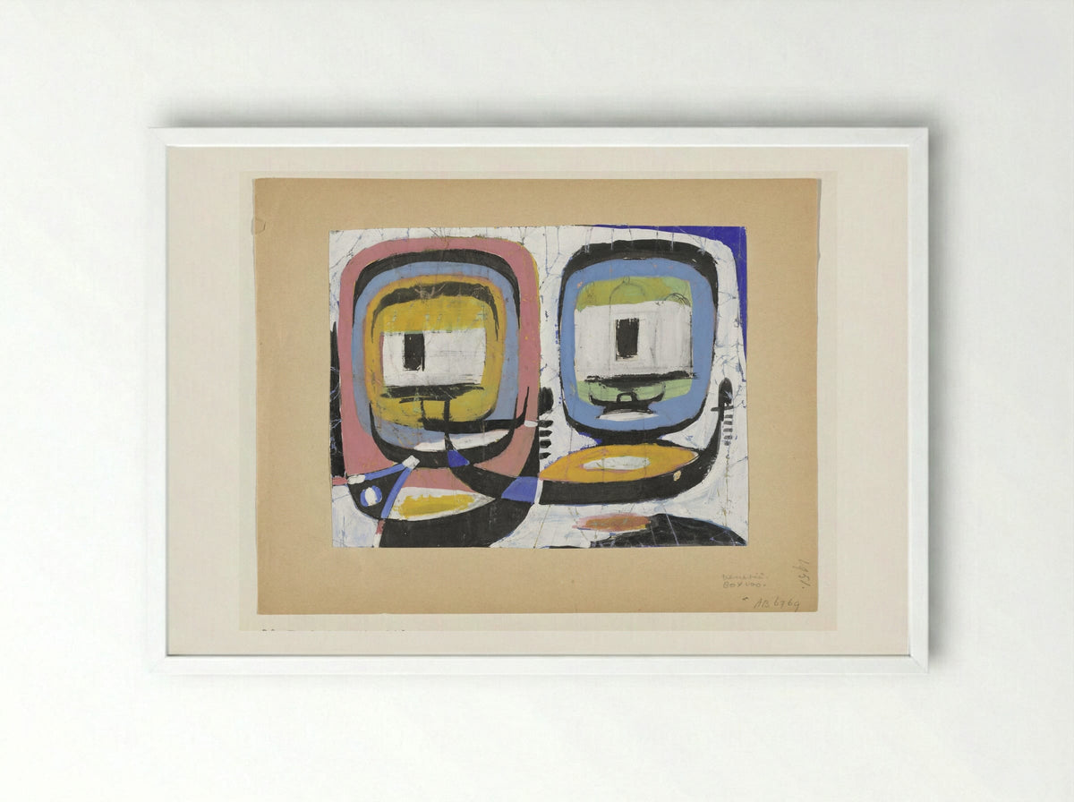 Venetië - Ger Gerrits - Framed Print White
