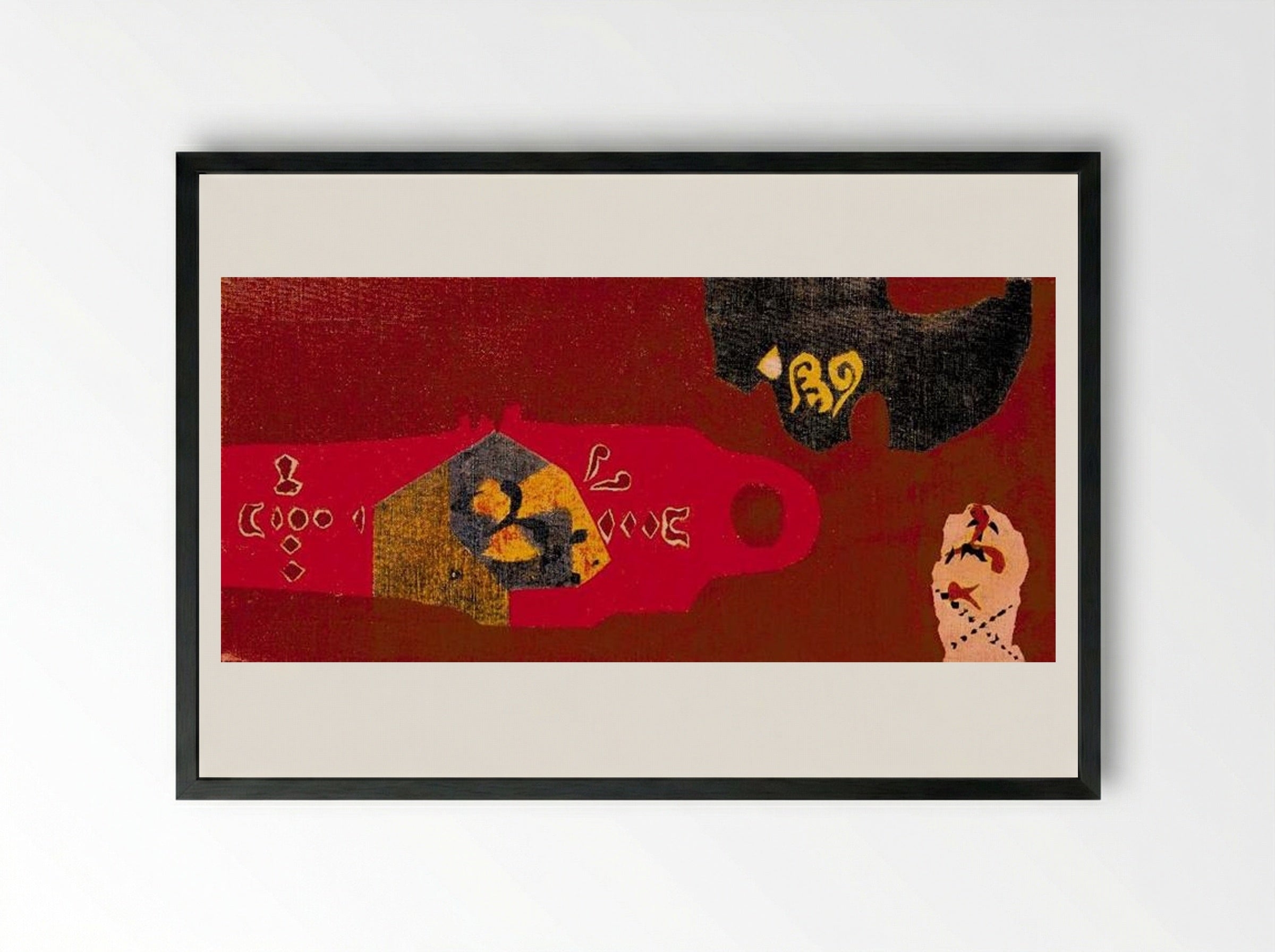 The Birth of Prometheus - Endre Bálint - Framed Print Black