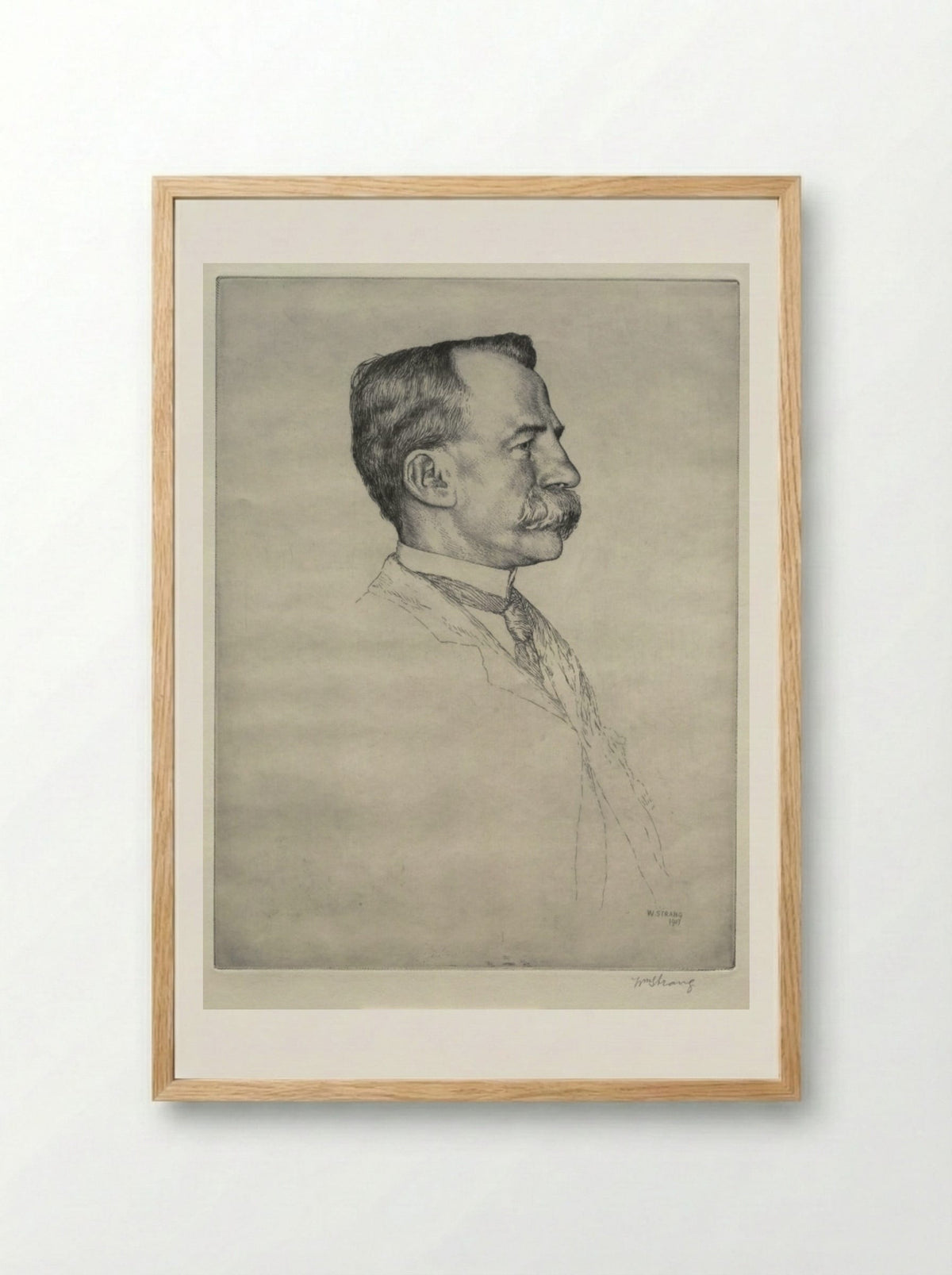 E. T. Bull - William Strang - Framed Print Wood