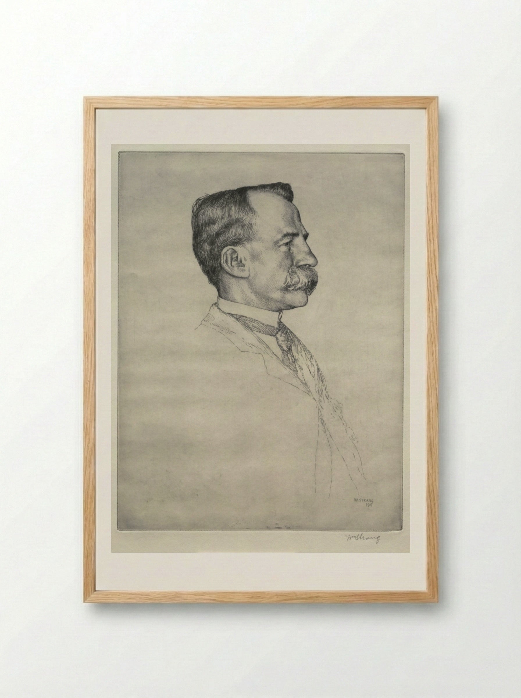 E. T. Bull - William Strang - Framed Print Wood