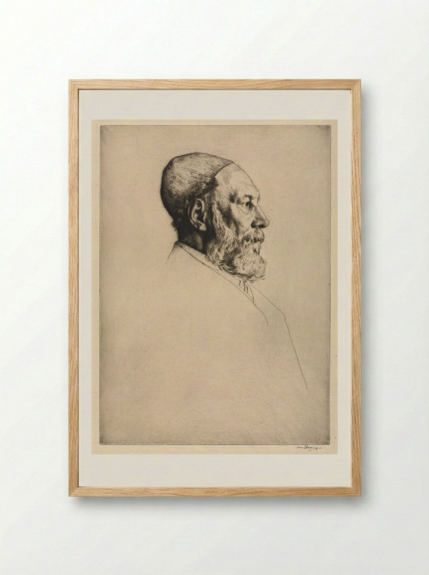 Frederick Goulding - William Strang - Framed Print Wood