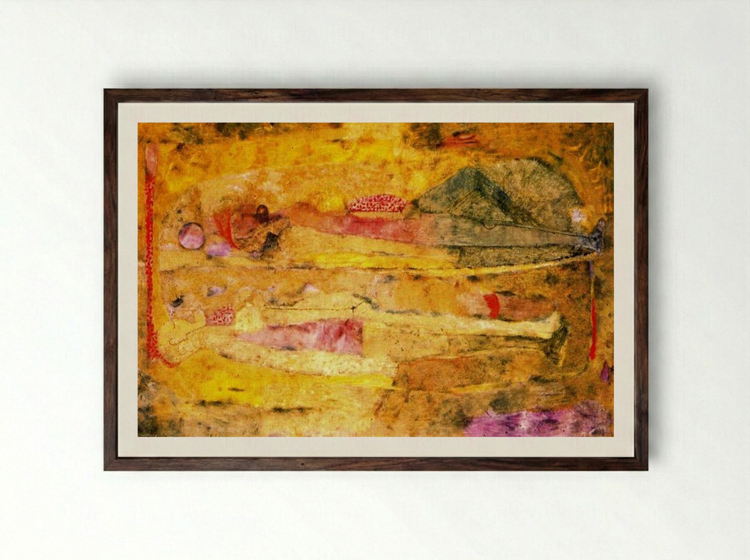 Mujeres en reposo - Rufino Tamayo - Framed Print Dark Wood